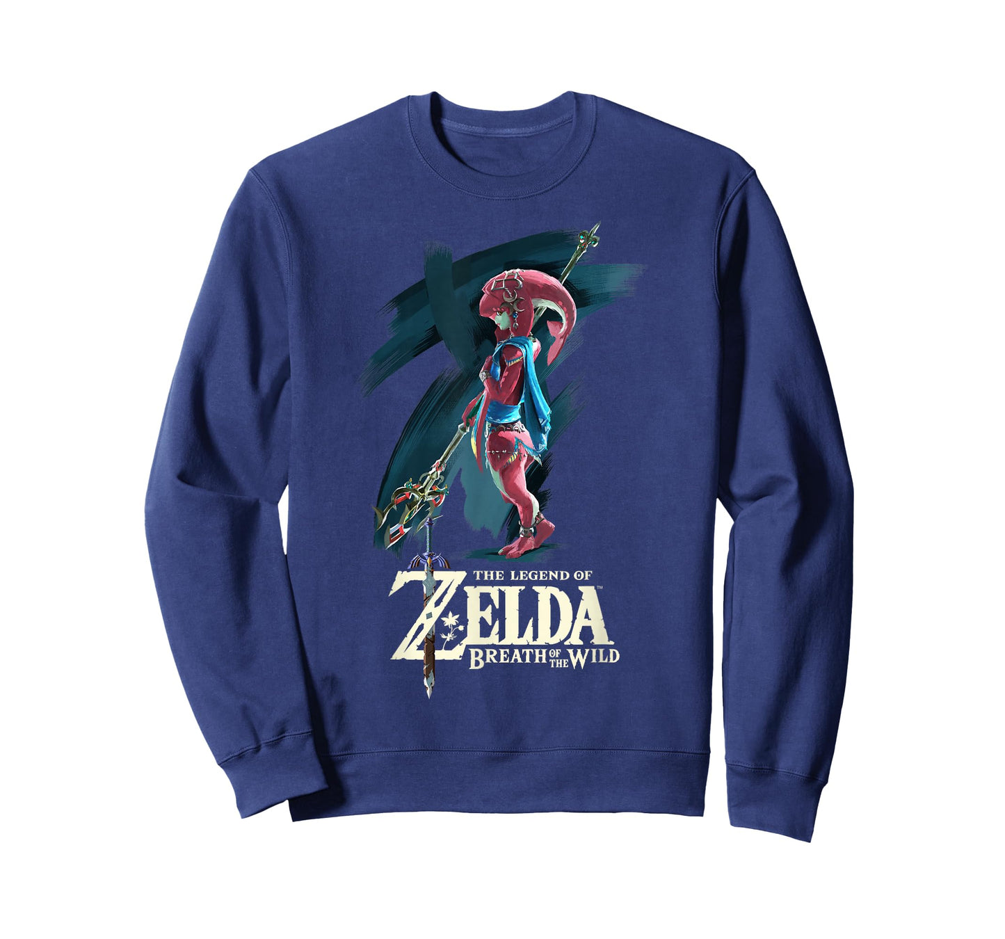 Legend of Zelda Breath of the Wild Mipha Paint Brush T-Shirt T-Shirt