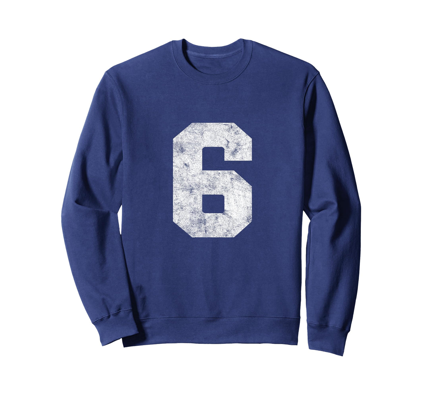 Vintage Lucky Number 6 Birthday Sports Player Team Athlete T-Shirt