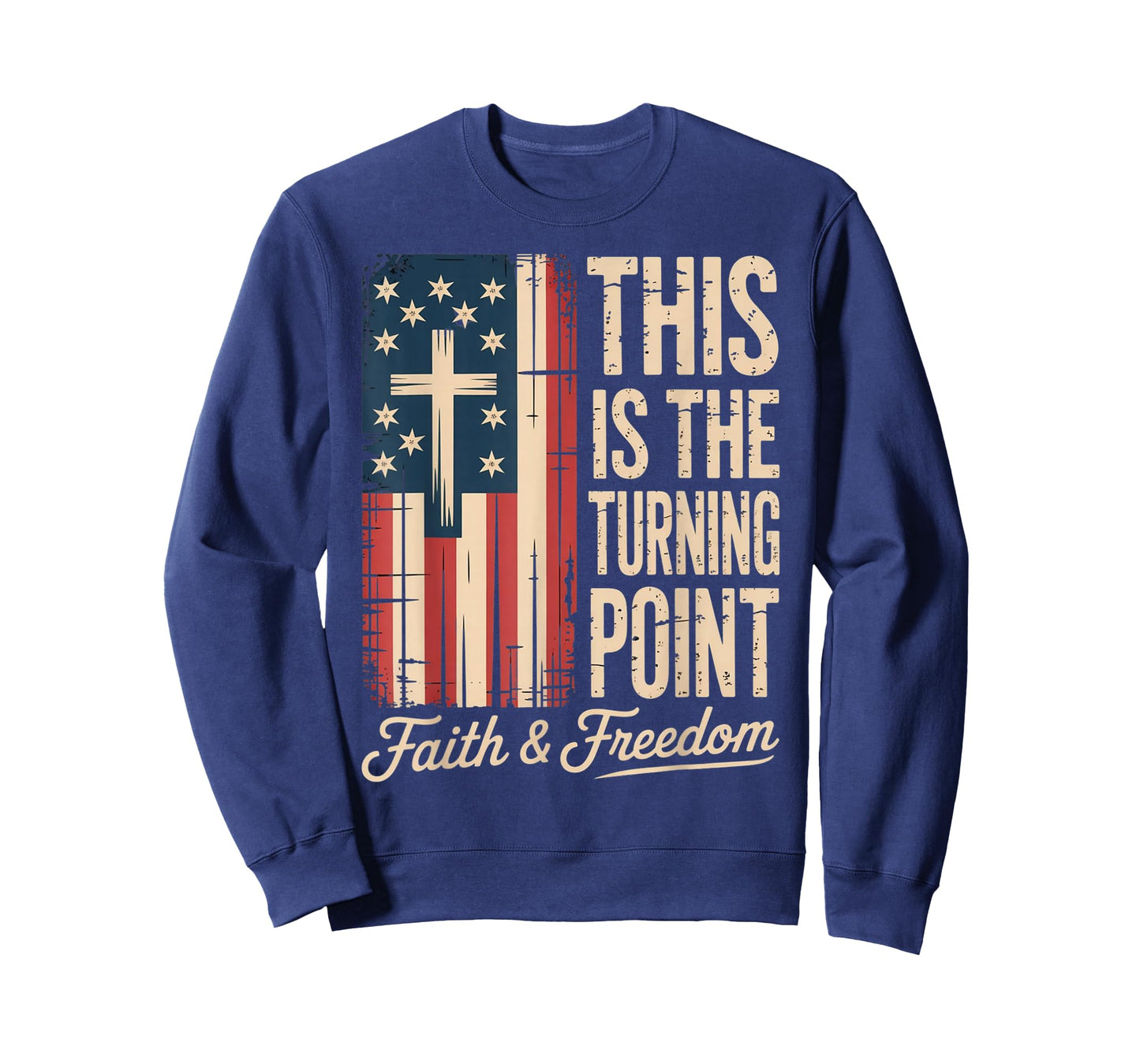This is The Turning Point Patriotic Faith USA T-Shirt
