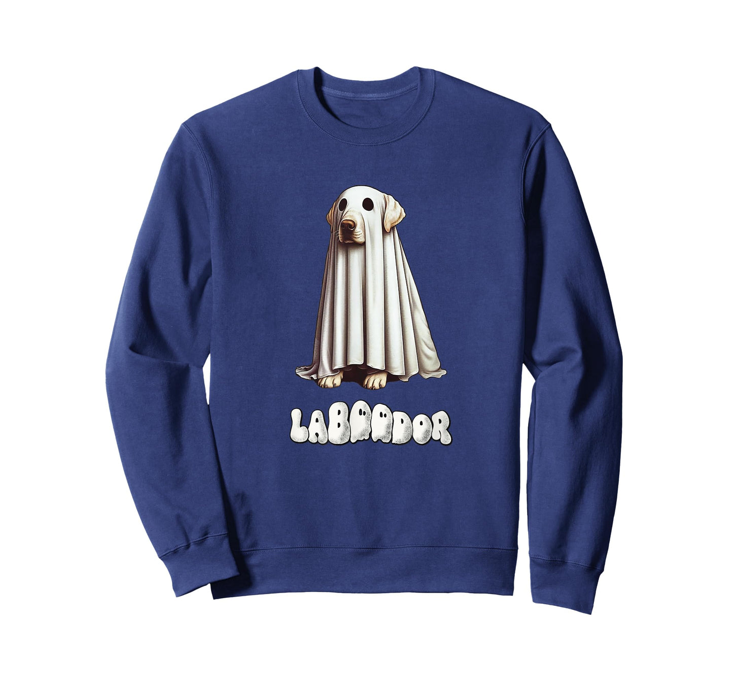 Funny Yellow Labrador Halloween Ghost, LaBOOdor, Lab Mom T-Shirt