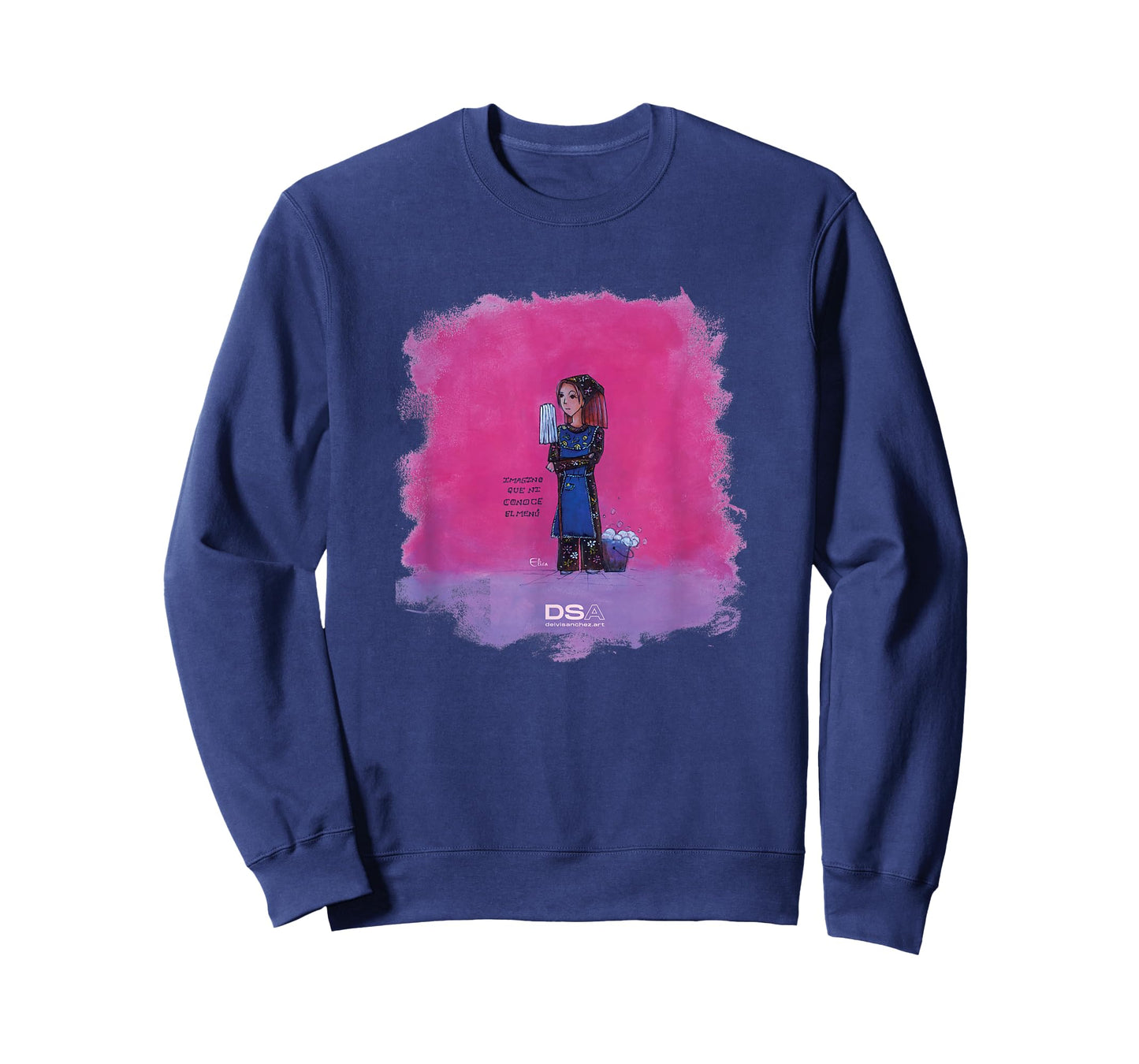 Funny Cartoon: Elisa on VACM T-Shirt