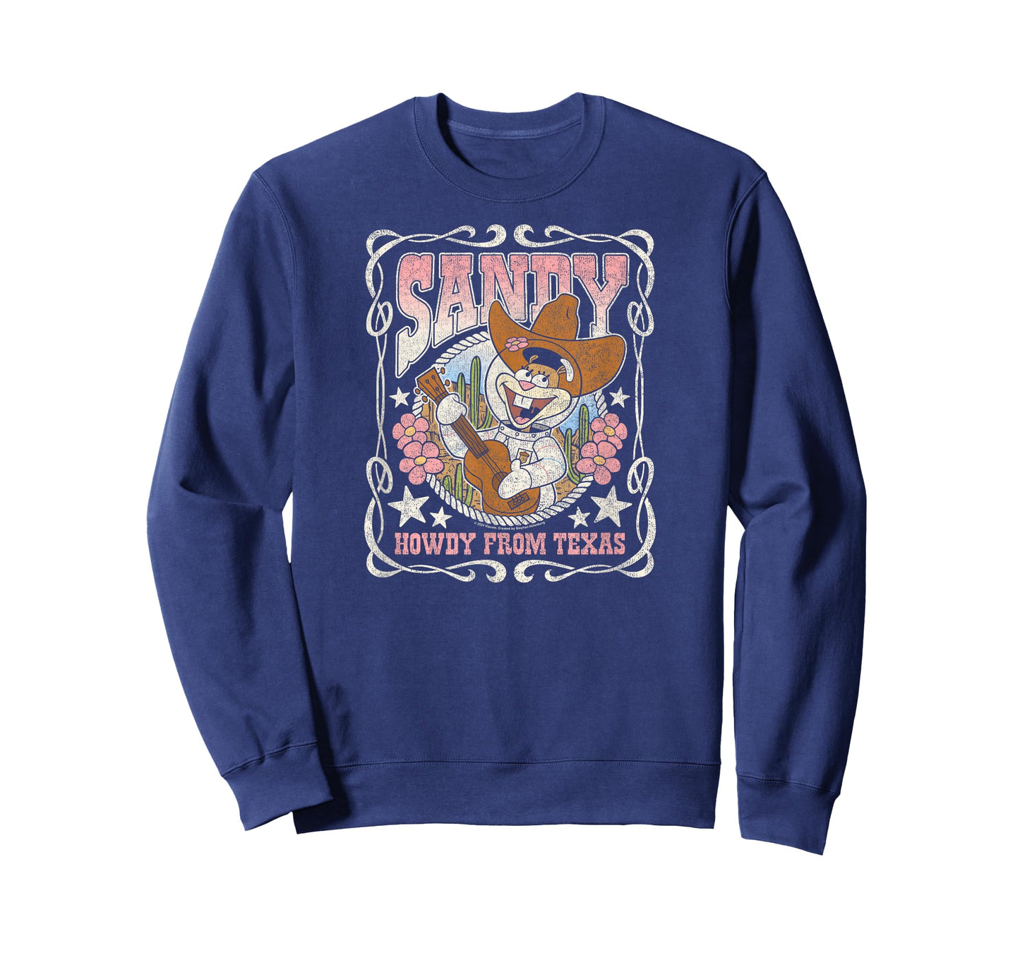 Spongebob Squarepants - Sandy Cheeks Howdy from Texas T-Shirt