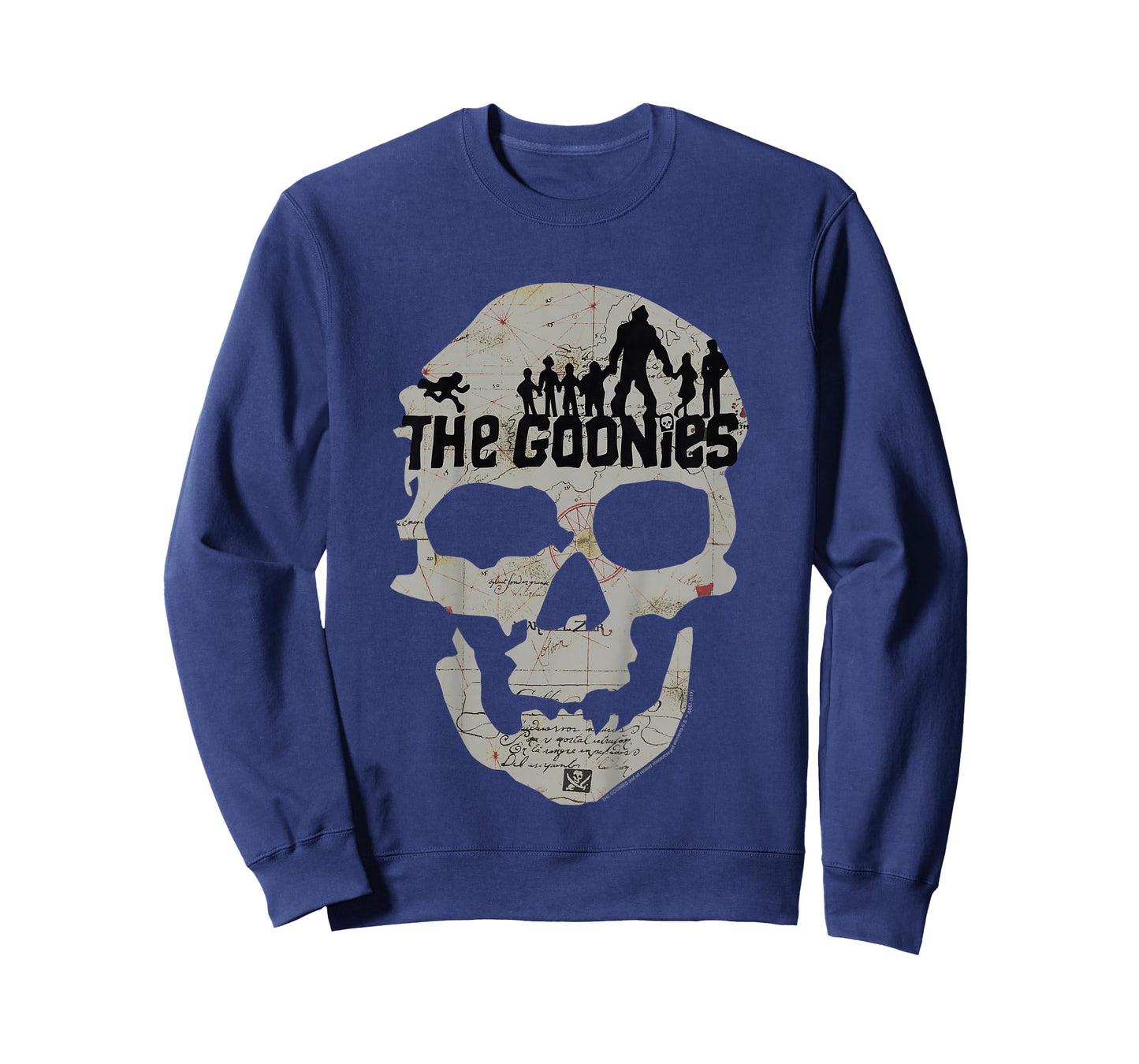 Kids The Goonies Skeleton Map Poster T-Shirt