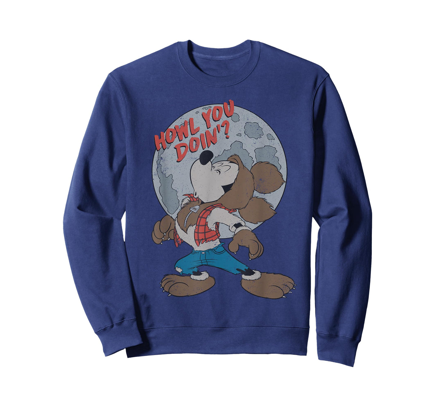 Disney Mickey Mouse Werewolf Howl You Doin' T-Shirt