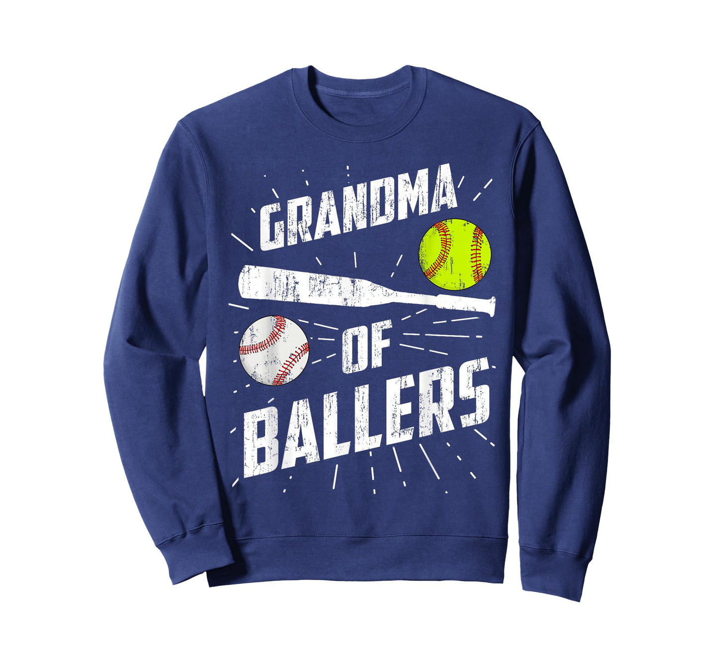 Grandma Of Ballers Funny Baseball Softball Mothers Day Gift T-Shirt