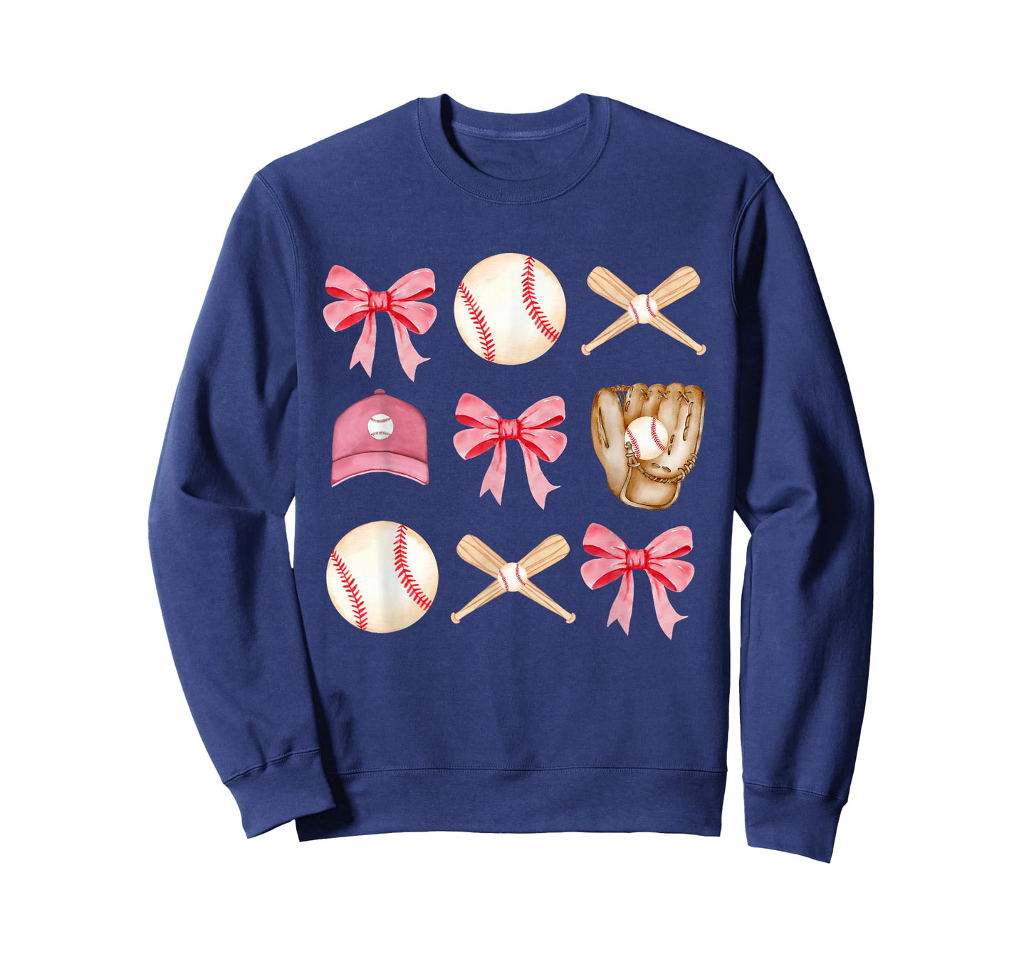 Baseball Mom Coquette Mothers Day Women Girls Baseball Mama T-Shirt
