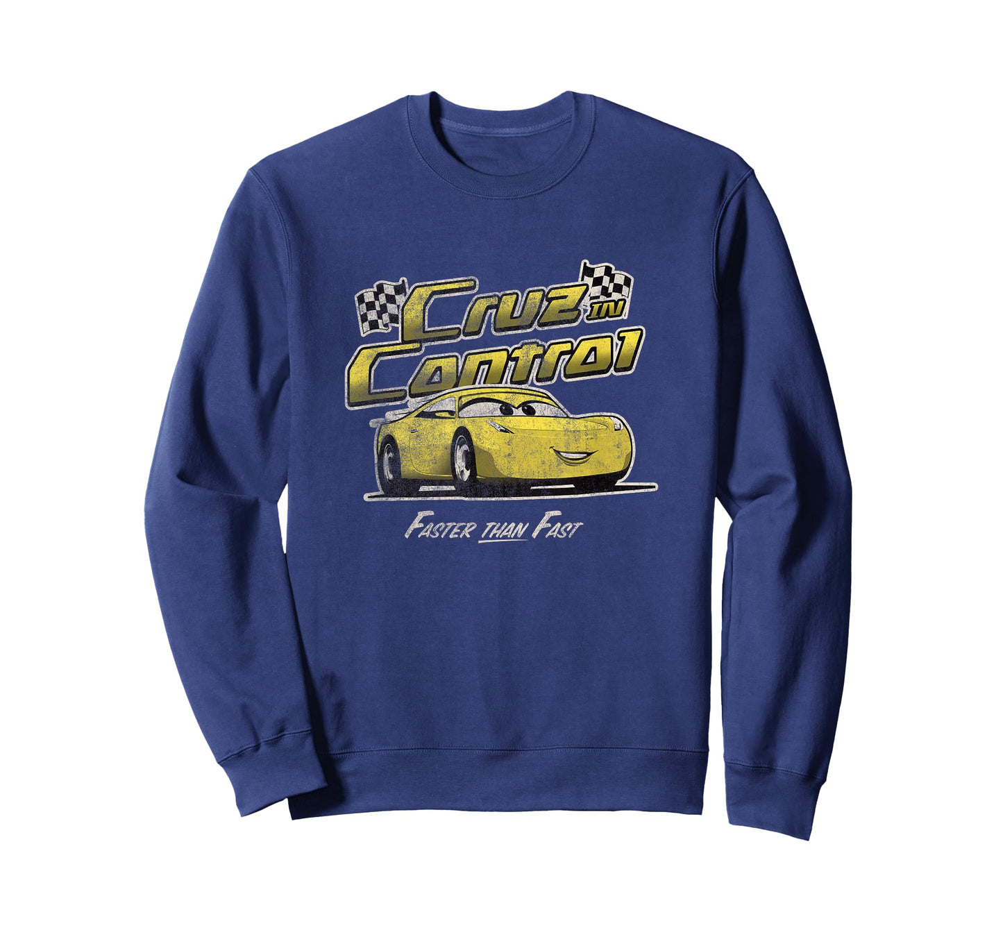 Disney Pixar Cars 3 Cruz In Control Faster Than Fast Vintage T-Shirt