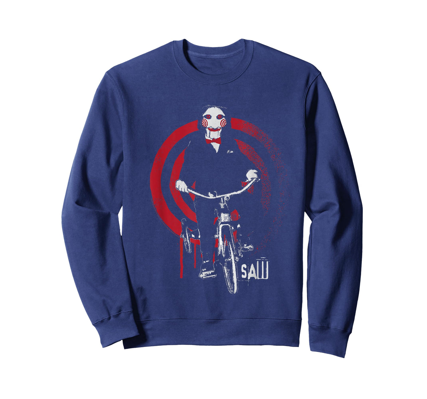 Saw Jigsaw on Bike T-Shirt