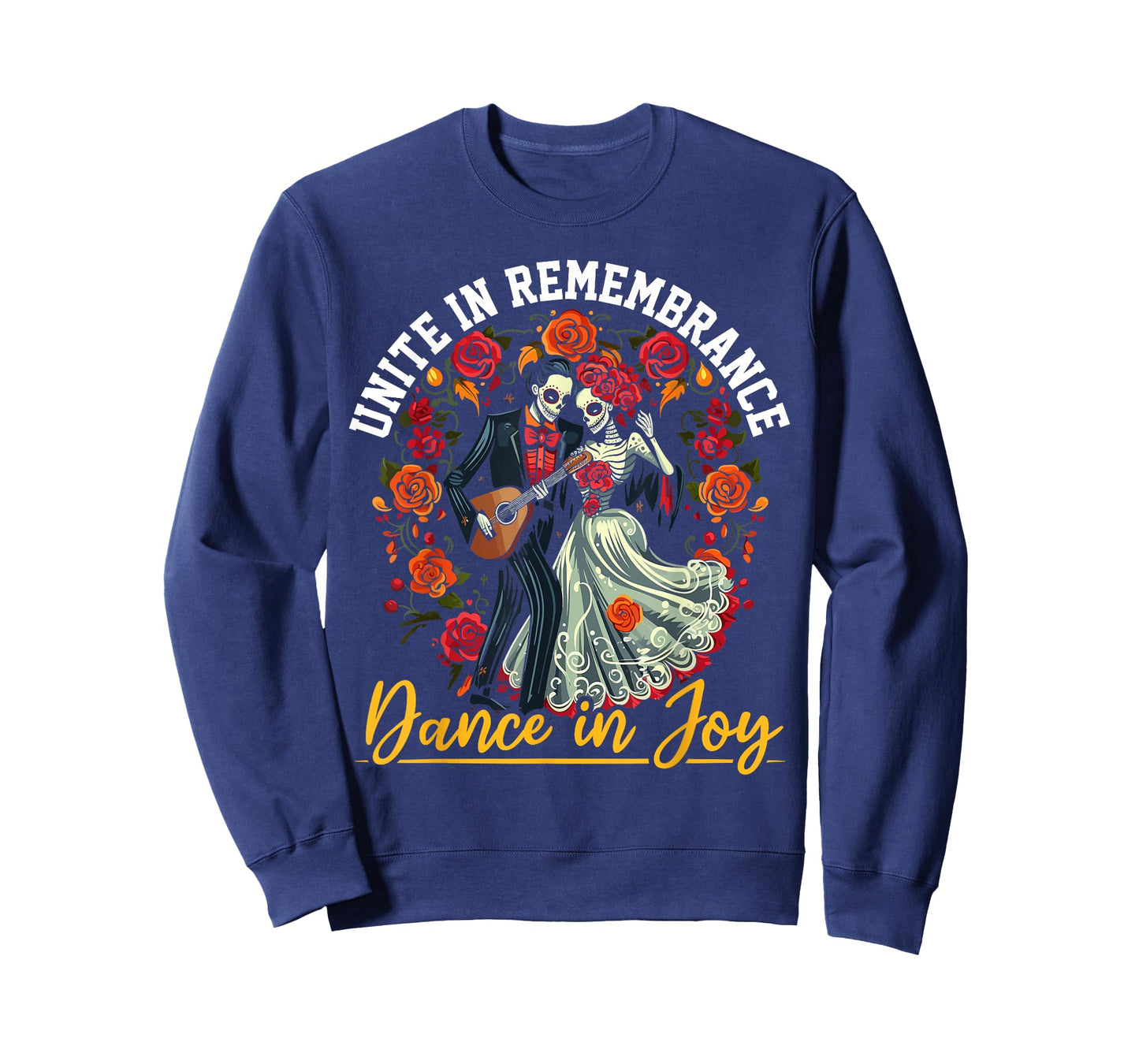 Dia De Los Muertos Sugar Skull Skeleton Mexican Holiday T-Shirt