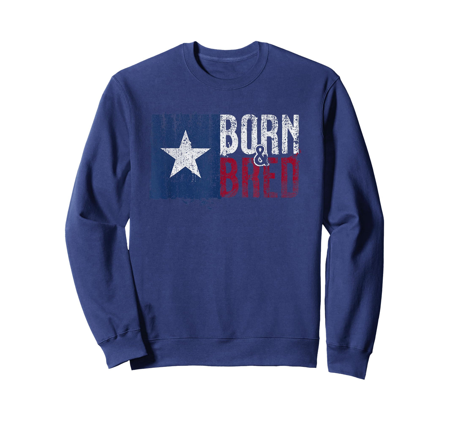 Texas Flag Pride Born & Bred Native Home for Proud Texan T-Shirt