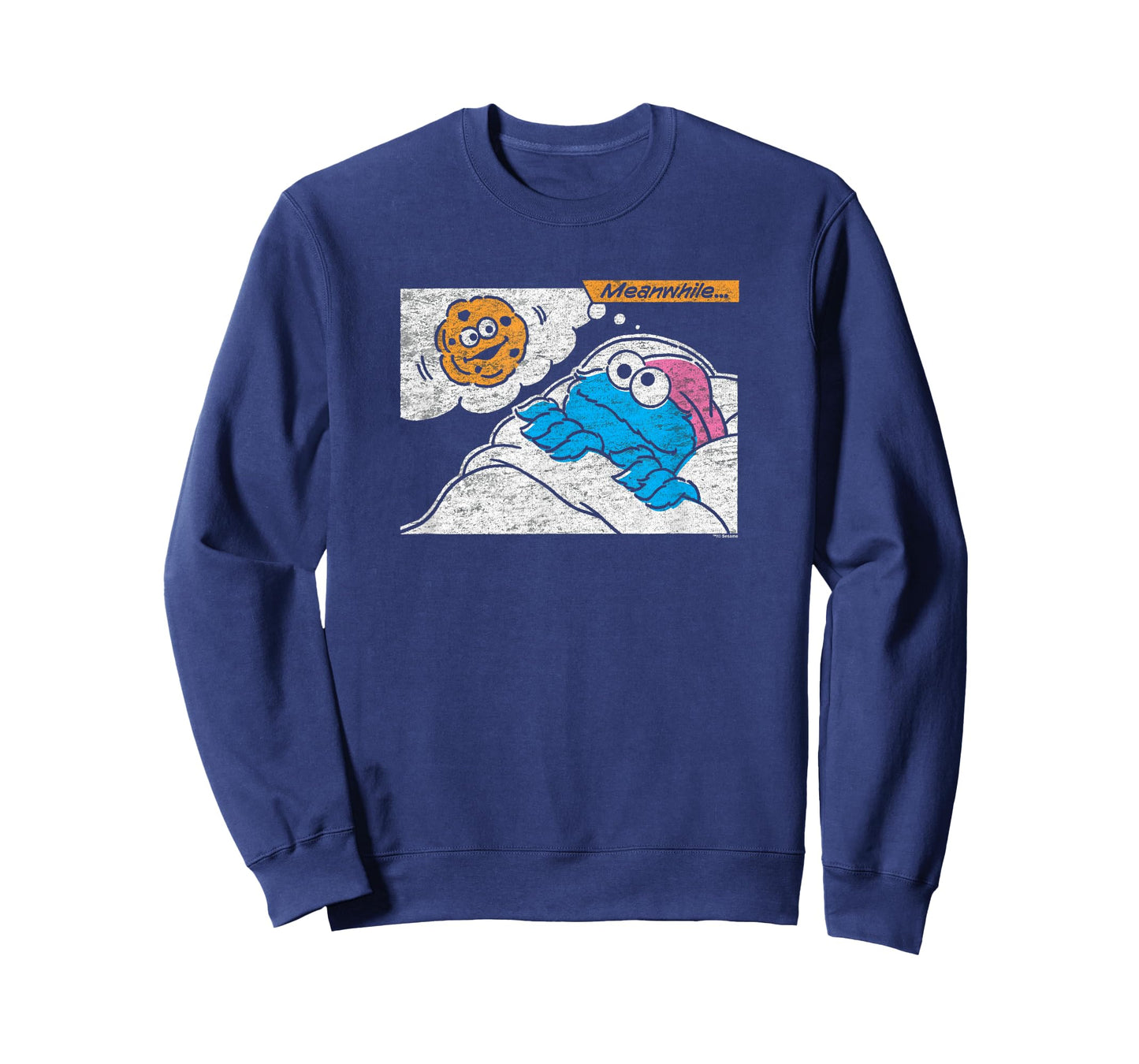 Sesame Street Cookie Monster Meanwhile T-Shirt