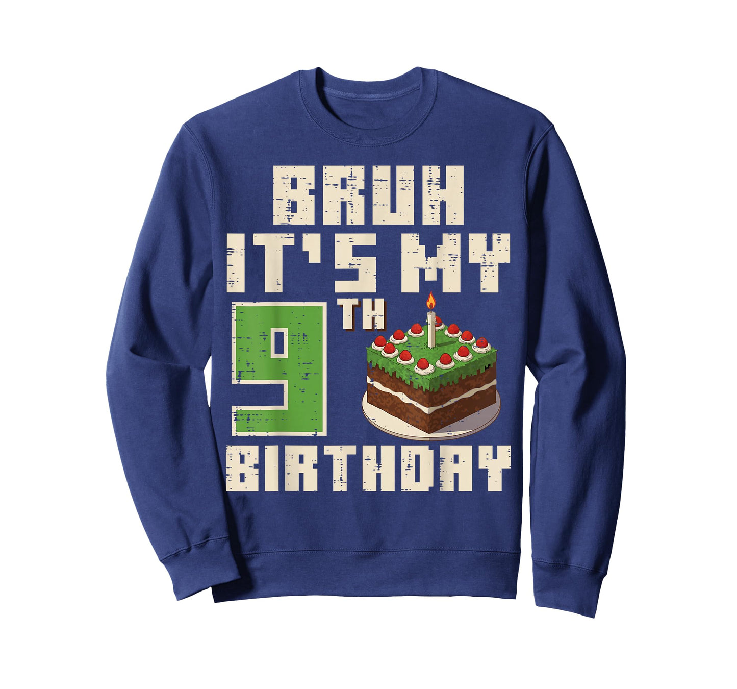 9th Birthday Pixel Gaming 9 Year Old Gamer Bday Boys Kids T-Shirt