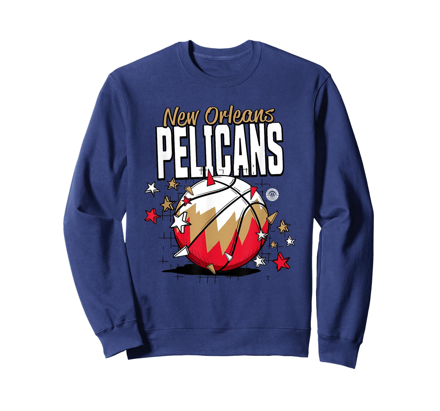 NBA New Orleans Pelicans Basketball Doodle Stars T-Shirt