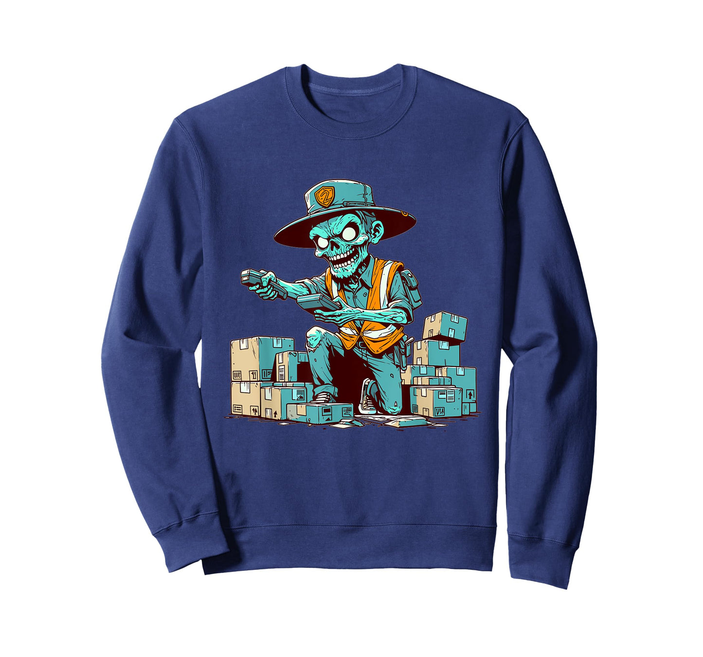 Warehouse Coworker Swagazon Zombie Associate Amazombie T-Shirt