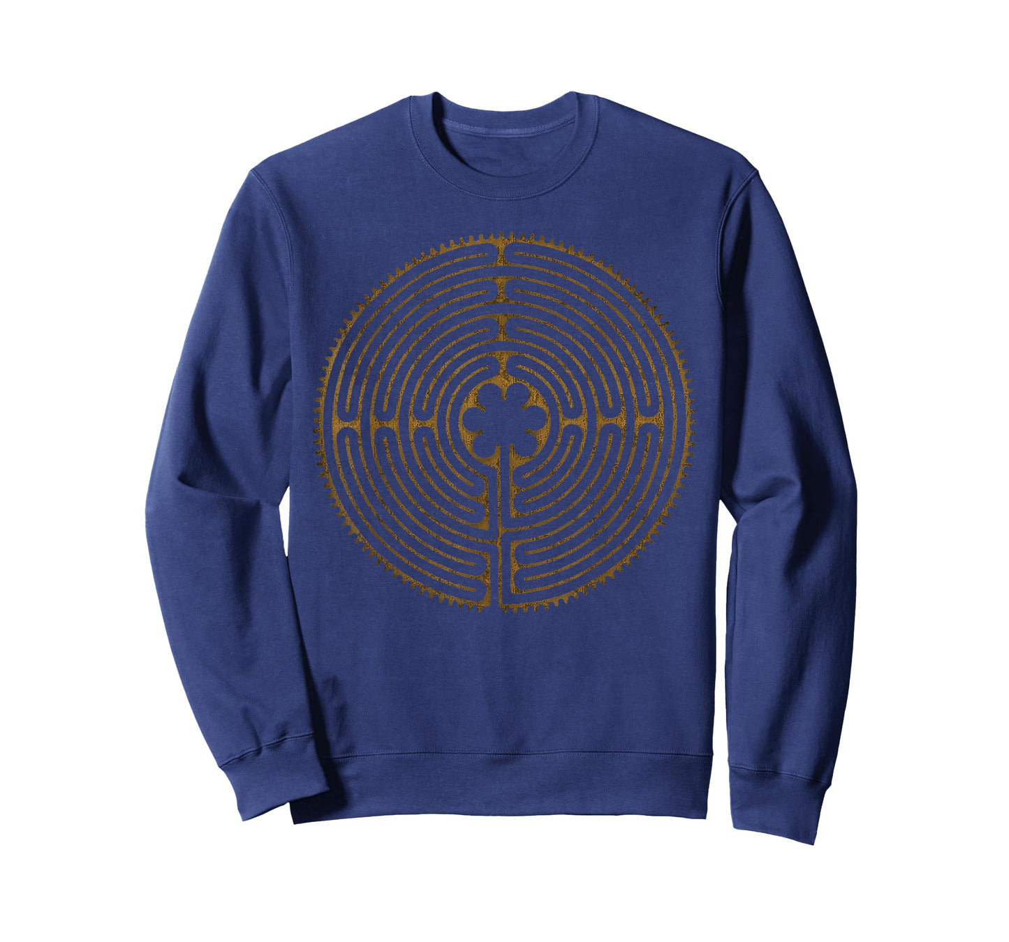 CHARTRES Labyrinth - Antique Style Symbol T-Shirt T-Shirt