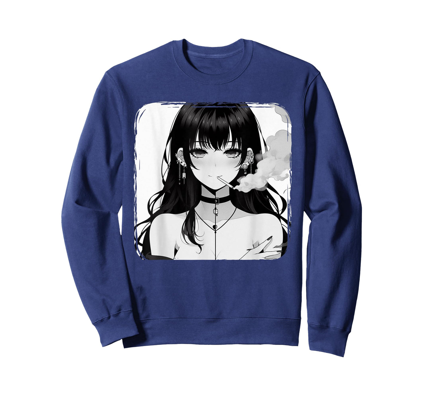 Anime Horror Girl Aesthetic Grunge Waifu Japanese Otaku T-Shirt