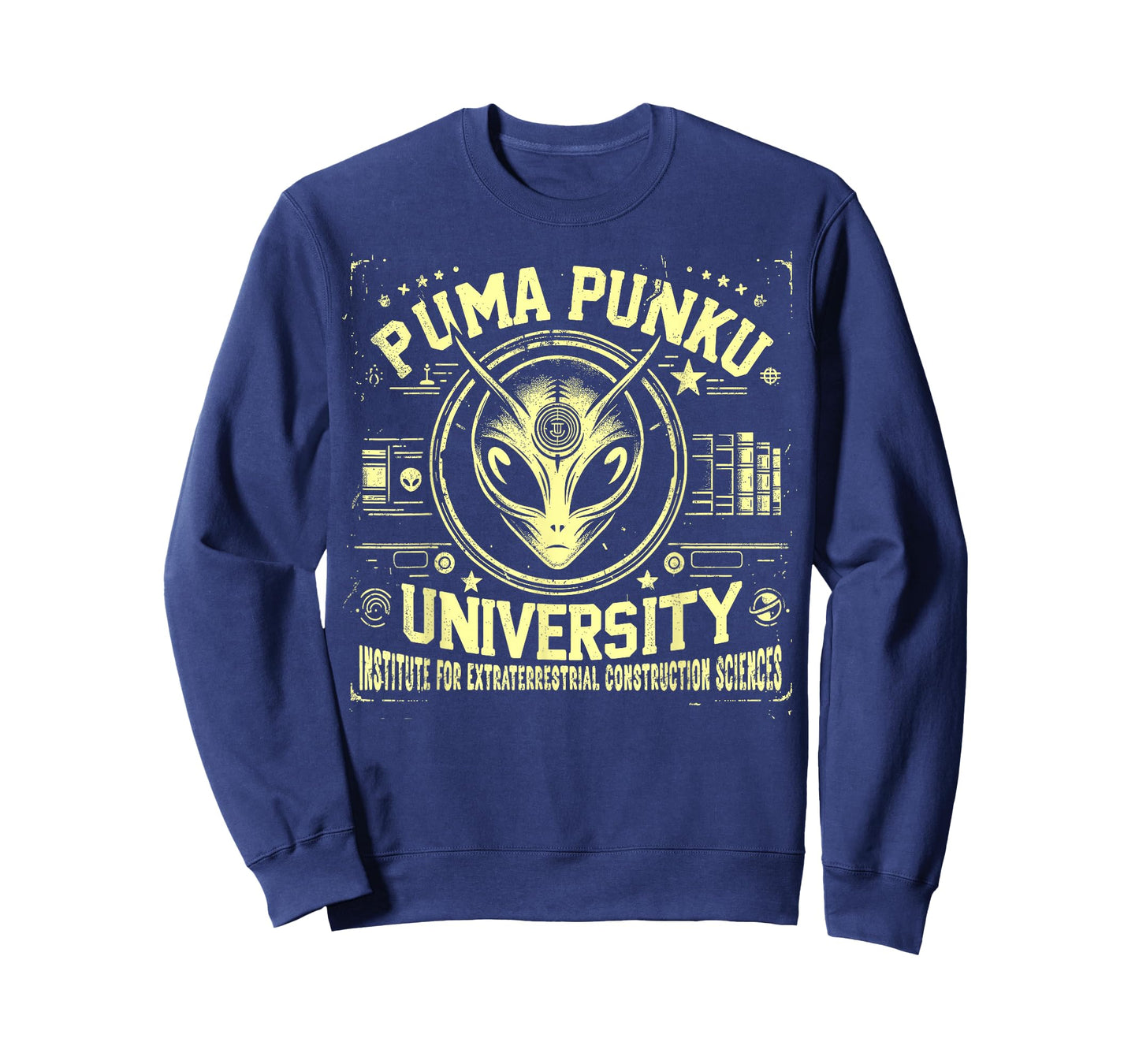 Puma Punku University, Ancient Astronaut Theorist Alien T-Shirt