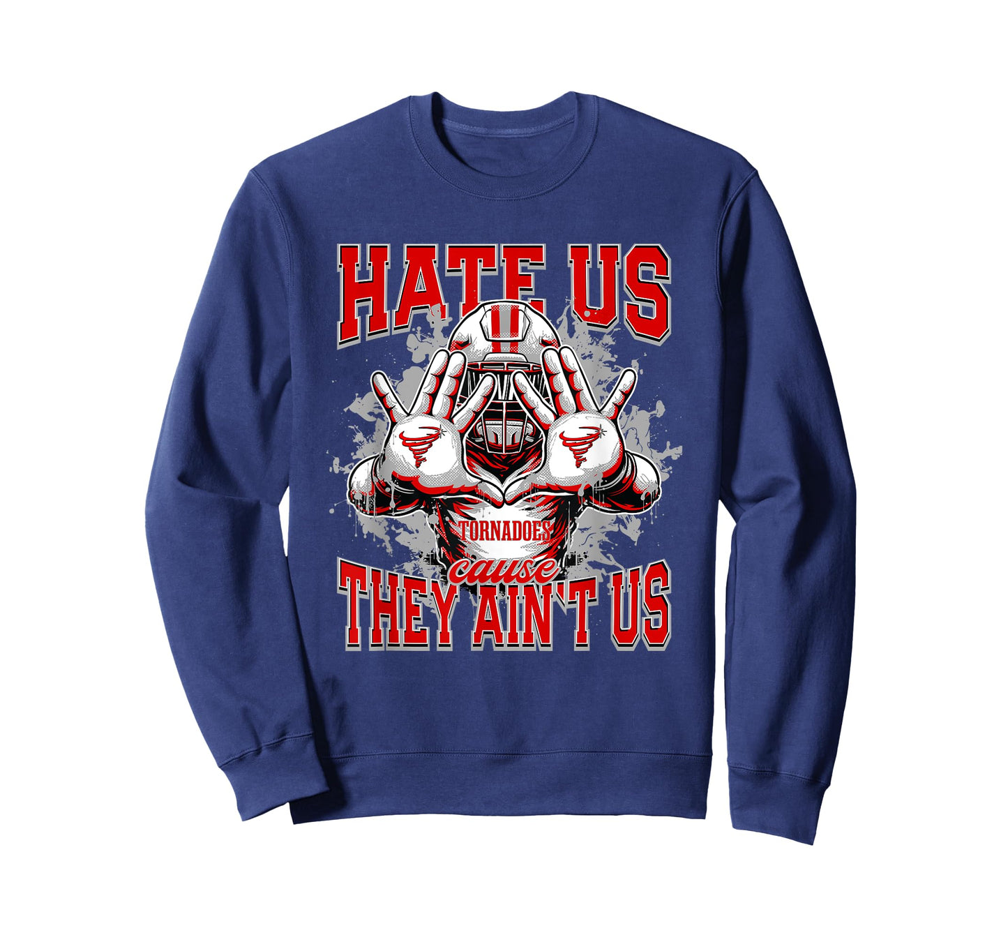 Bradford Tornadoes Logo Hate Us Cause They Ain't HS T-Shirt