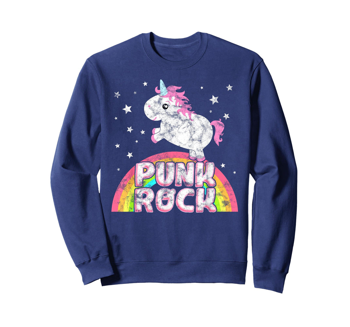 Funny Ironic Cool Unicorn Punk Rock Music Tee Festival Shirt T-Shirt