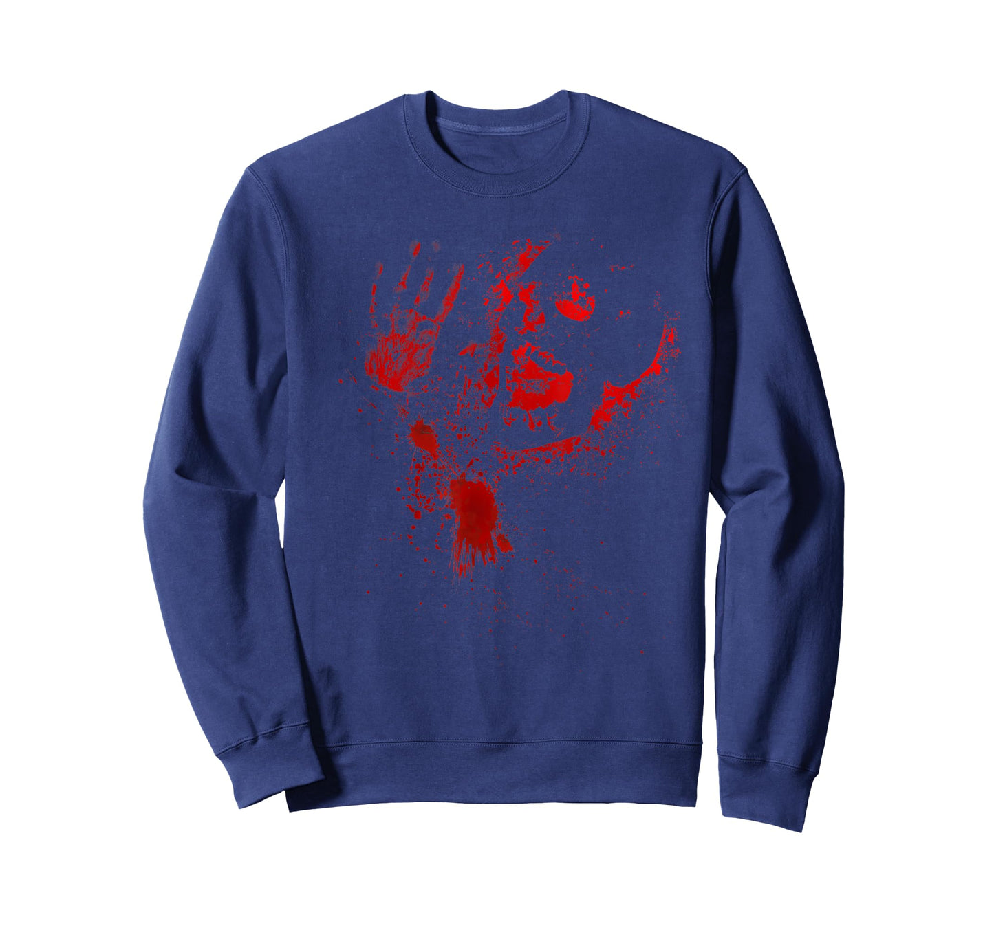 Bloody Skull blood Smeared costume blood splashes T-Shirt