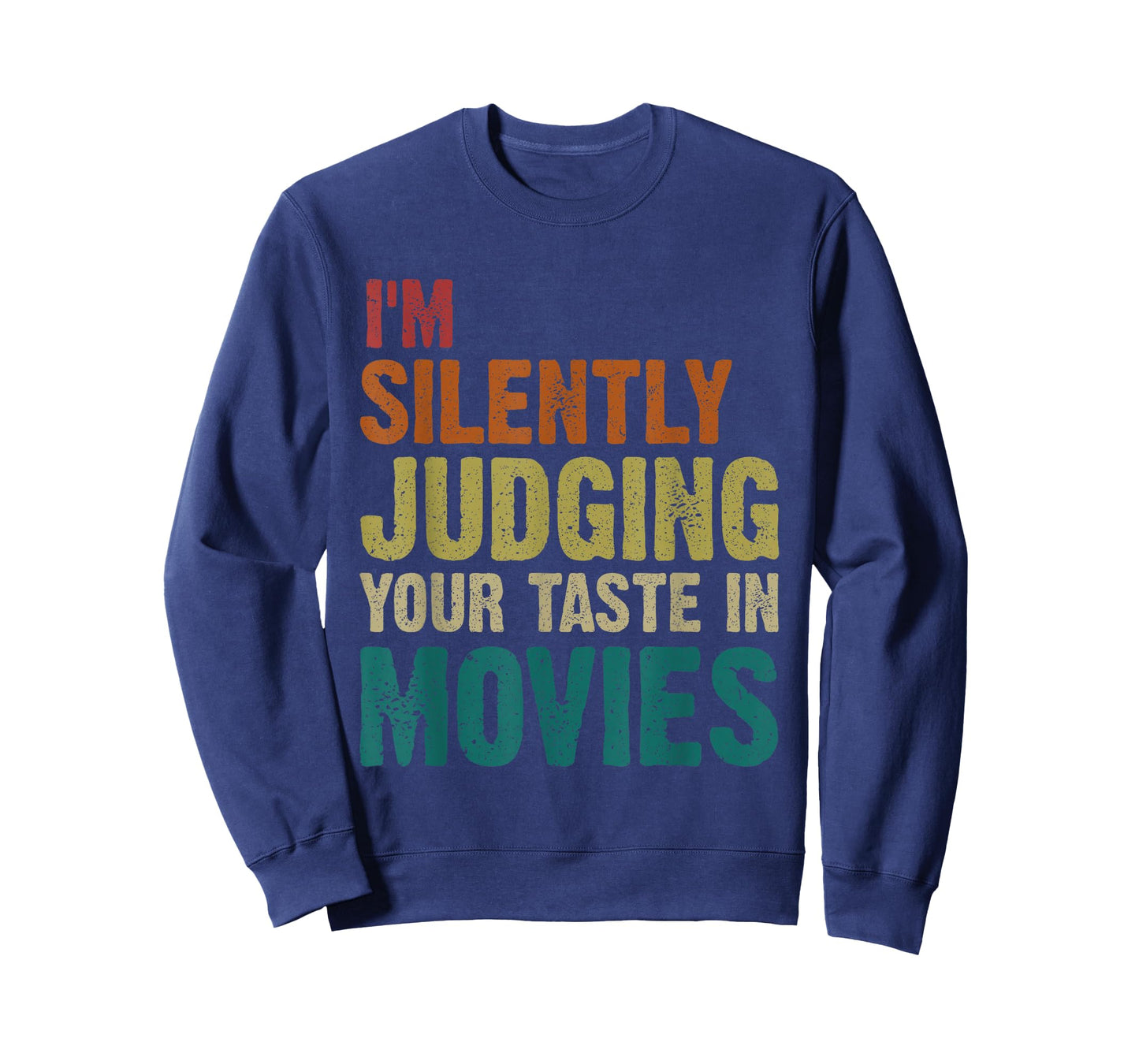 Judging Your Taste in Movies Motion Picture Fan Film Cinema T-Shirt, Small, Black