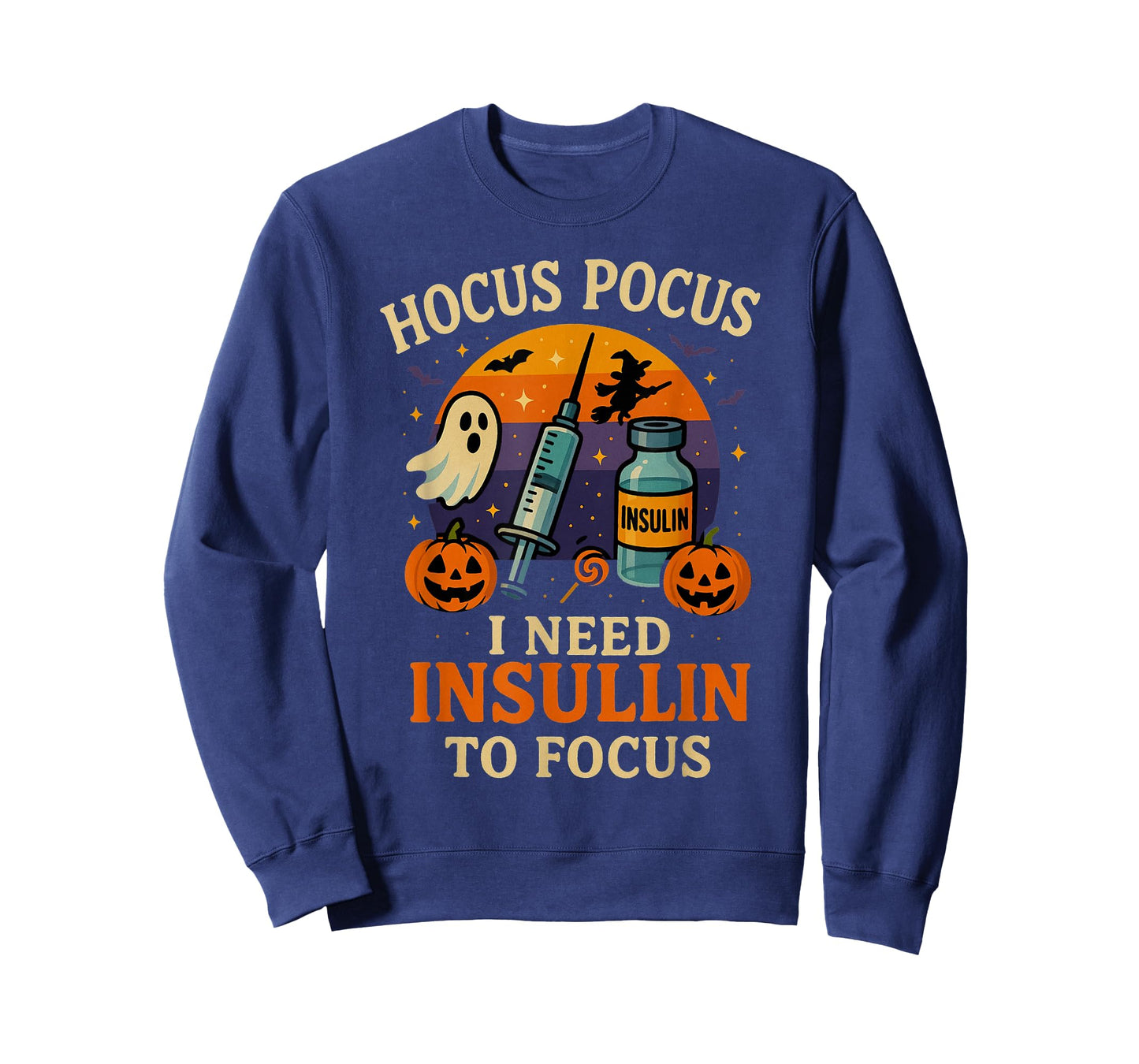 Funny Halloween Insulin Ghost Costume Diabetic Support T-Shirt