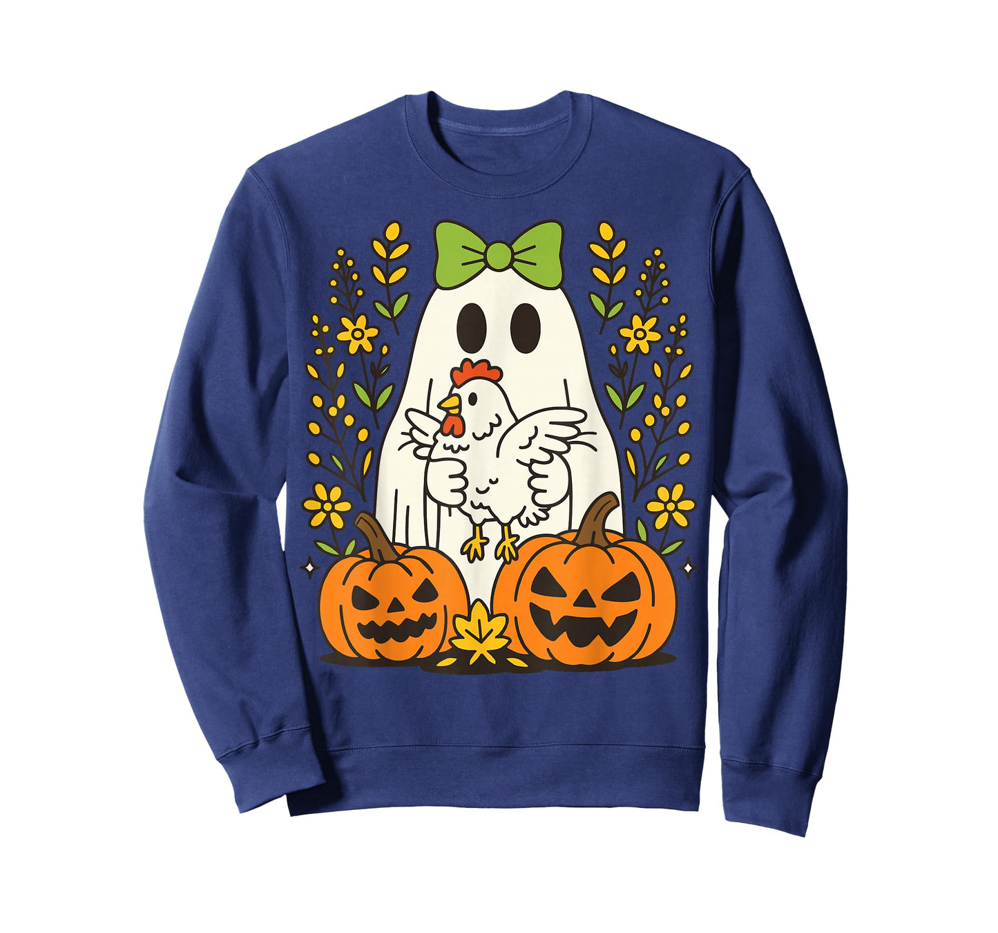 Ghost Chicken Halloween T-Shirt