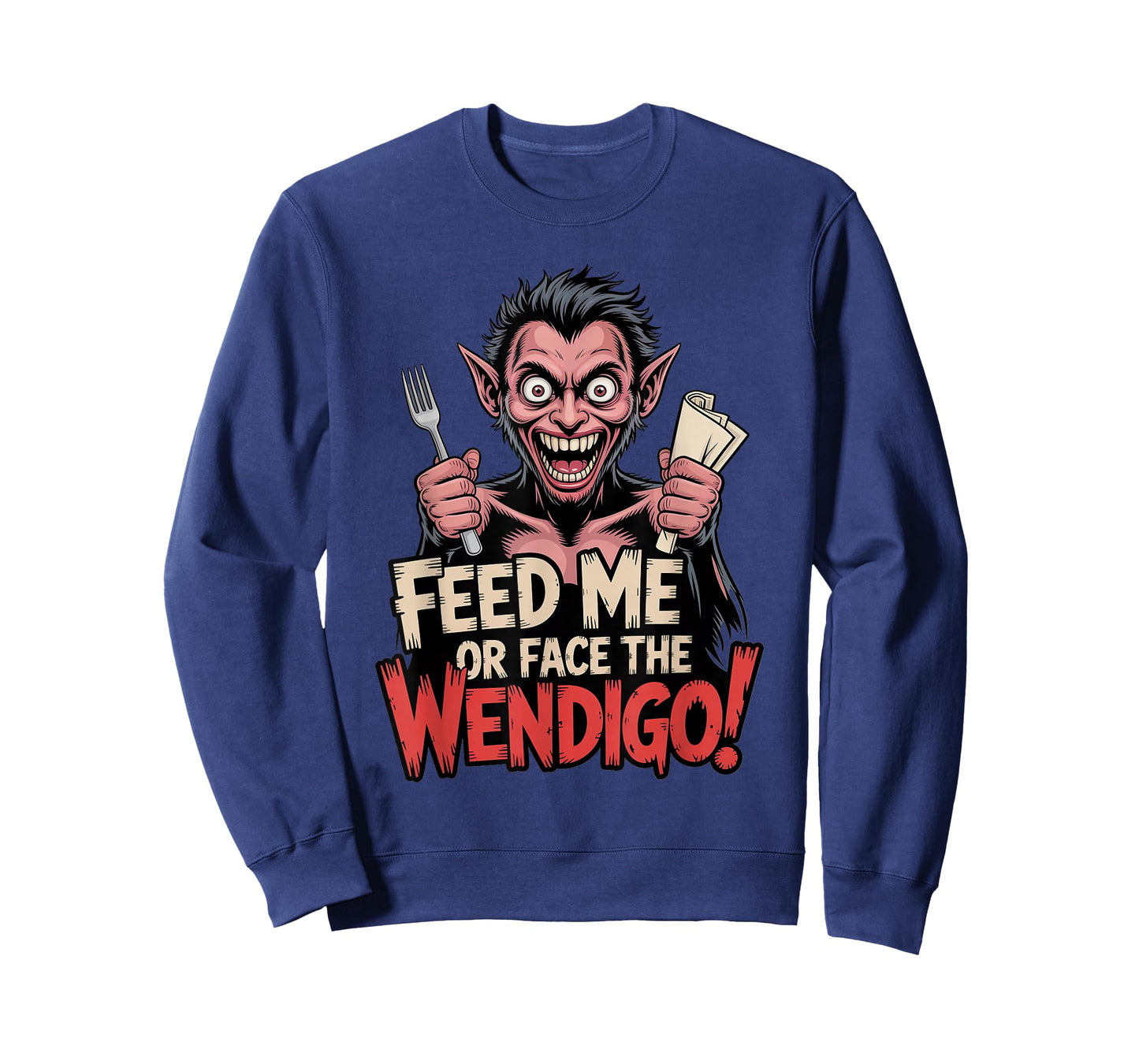 Wendigo Hunger Humor for Supernatural Enthusiasts T-Shirt