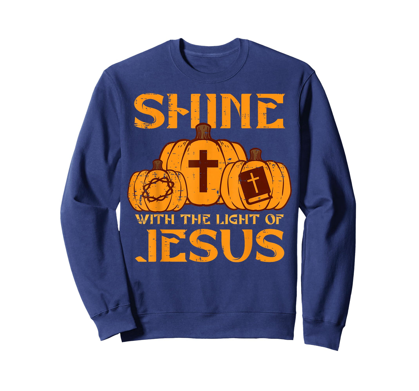 Halloween Shine With Light Jesus Christian Men Women Kids T-Shirt