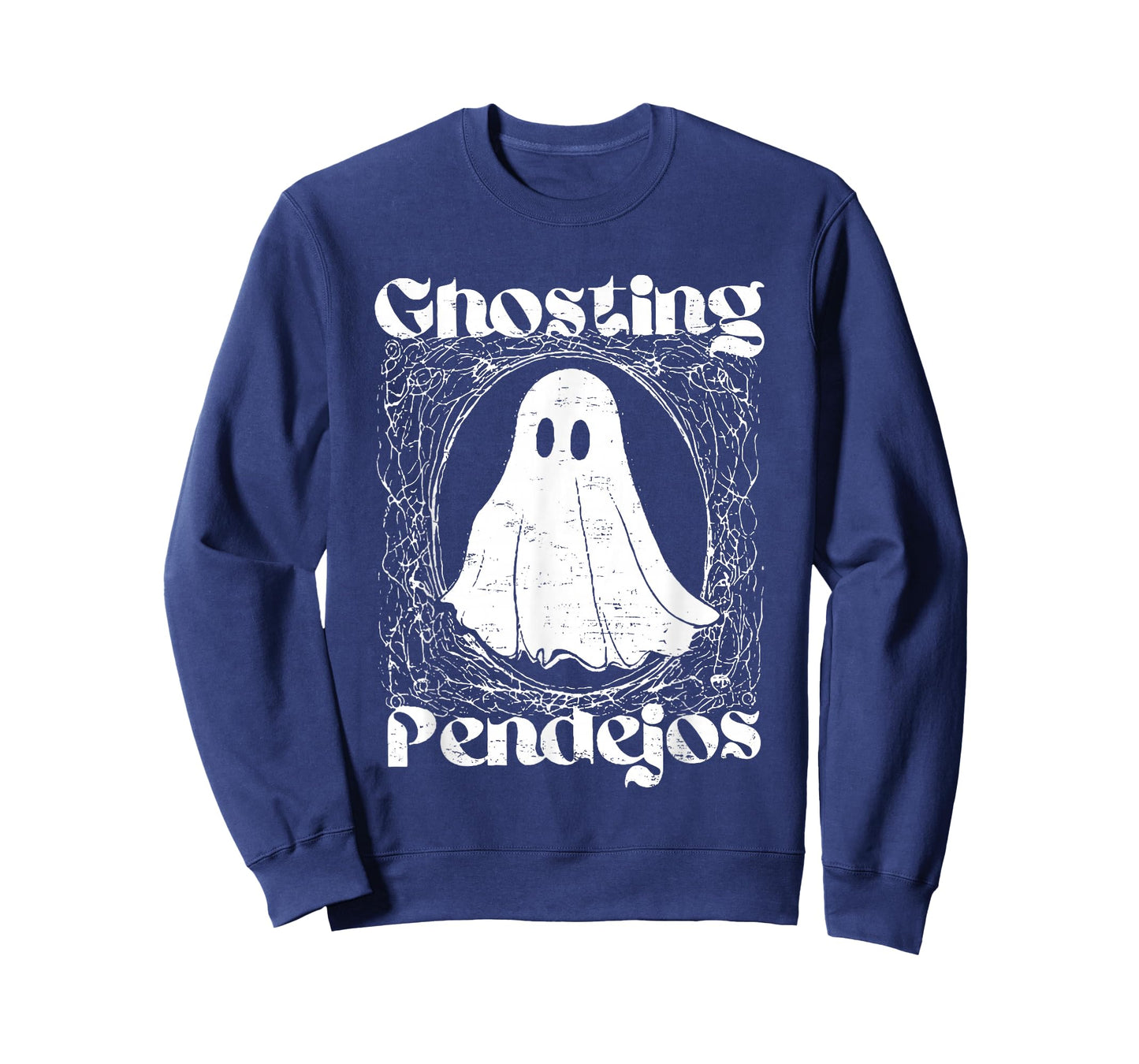 Vintage Retro Ghosting Pendejos Funny Ghost Halloween T-Shirt