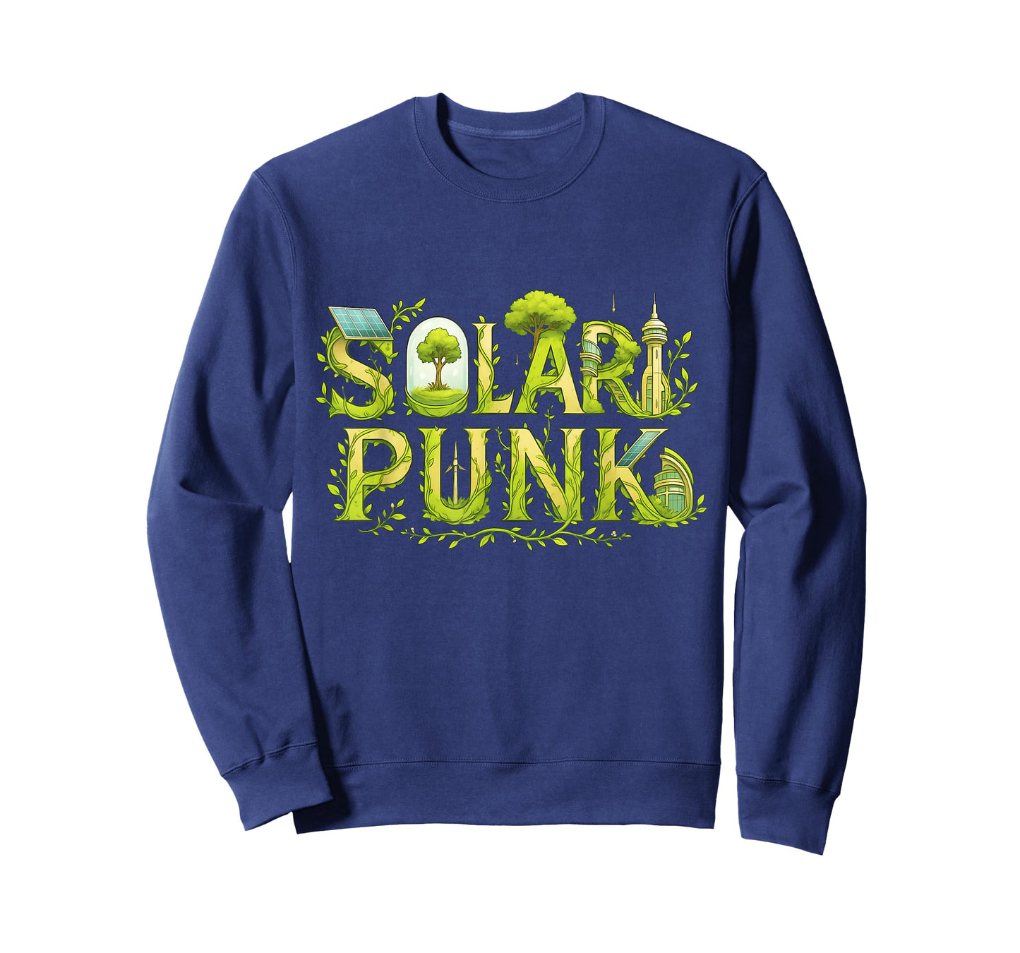 Solarpunk Science Fiction Sci-Fi Eco Solar Punk Hopepunk T-Shirt