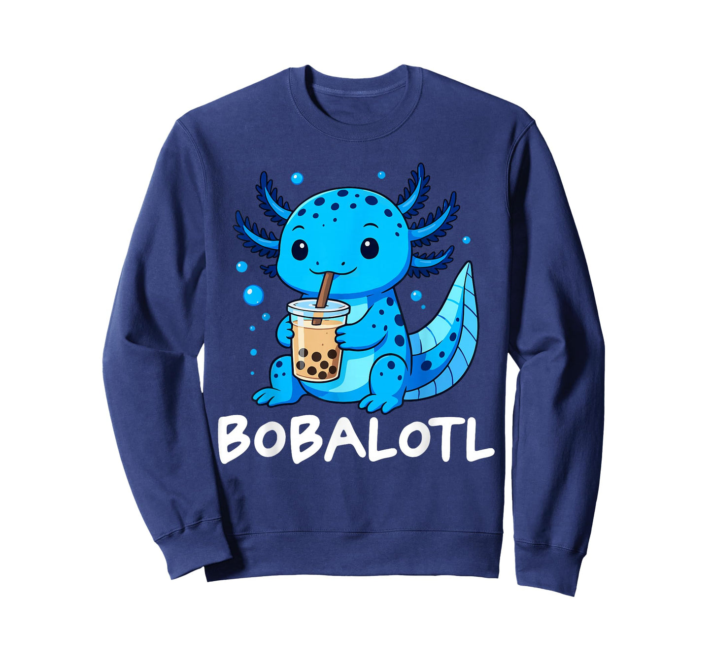 Bobalotl Axolotl Boba Tea T-Shirt