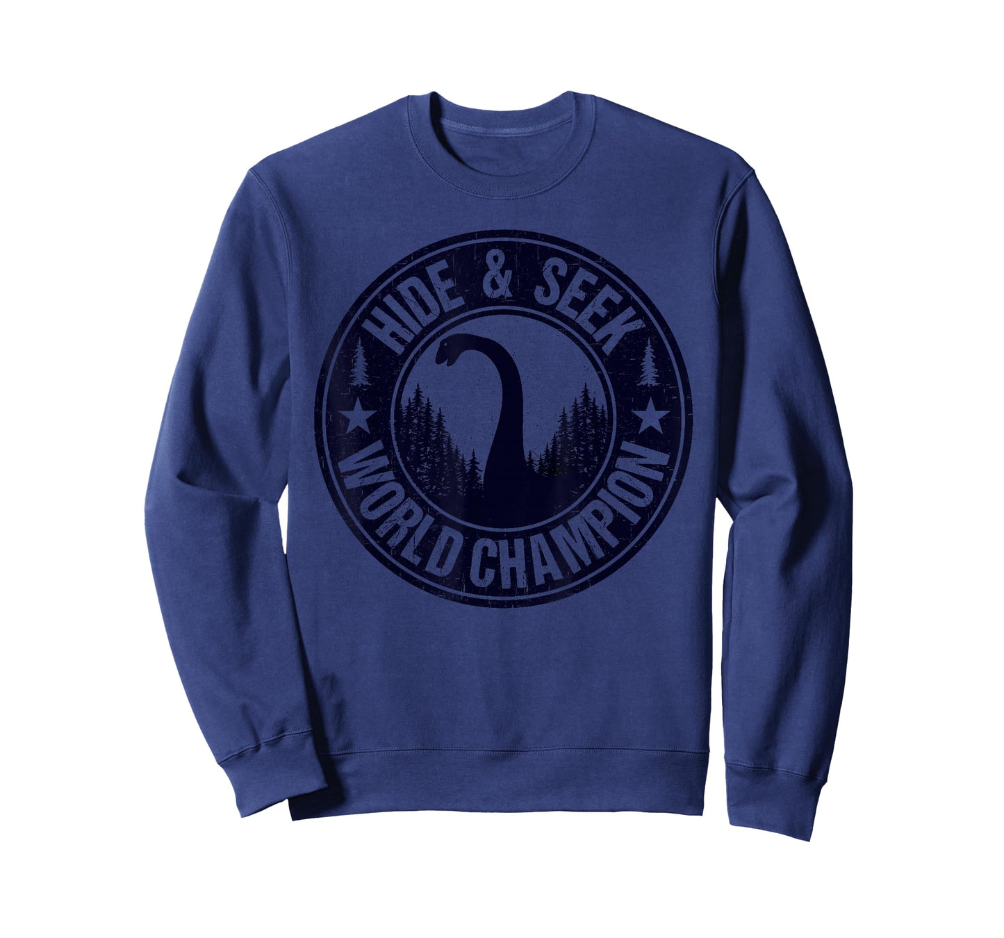 Loch Ness Monster Hide And Seek World Champion! Funny Nessie T-Shirt