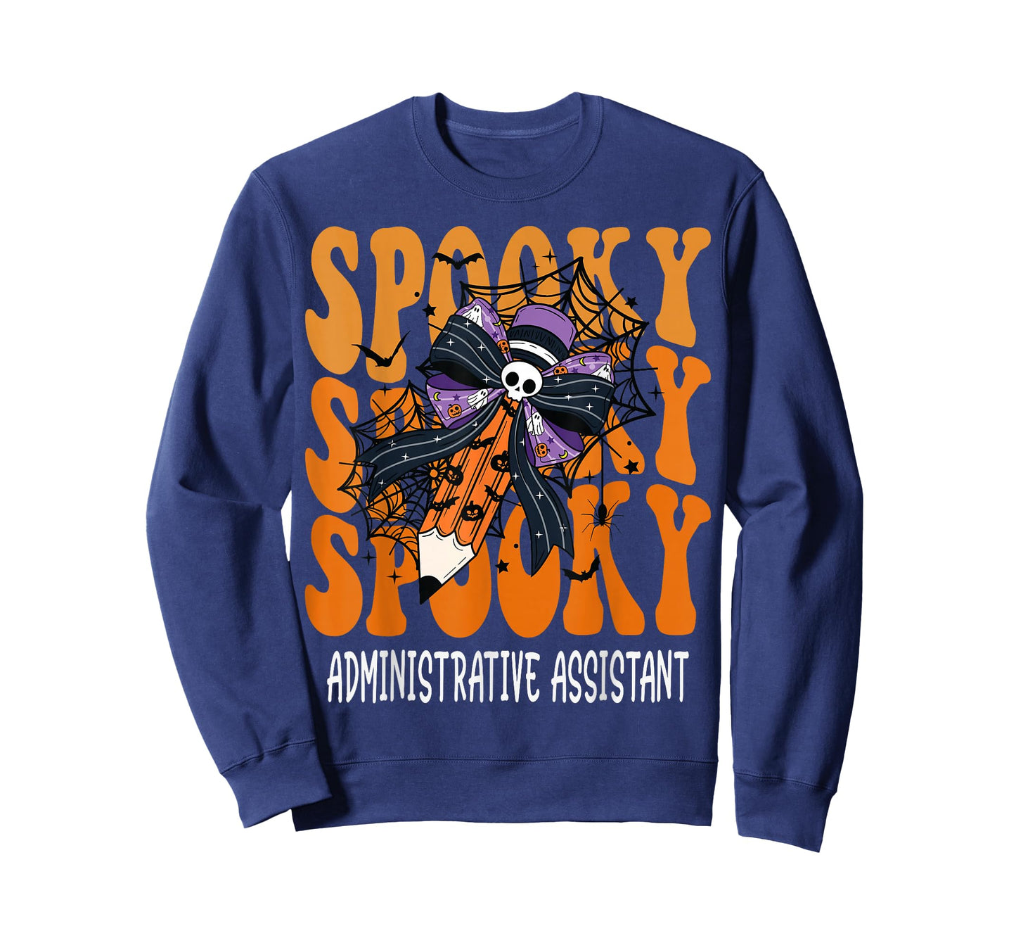 Spooky Administrative Assistant Halloween School T-Shirt