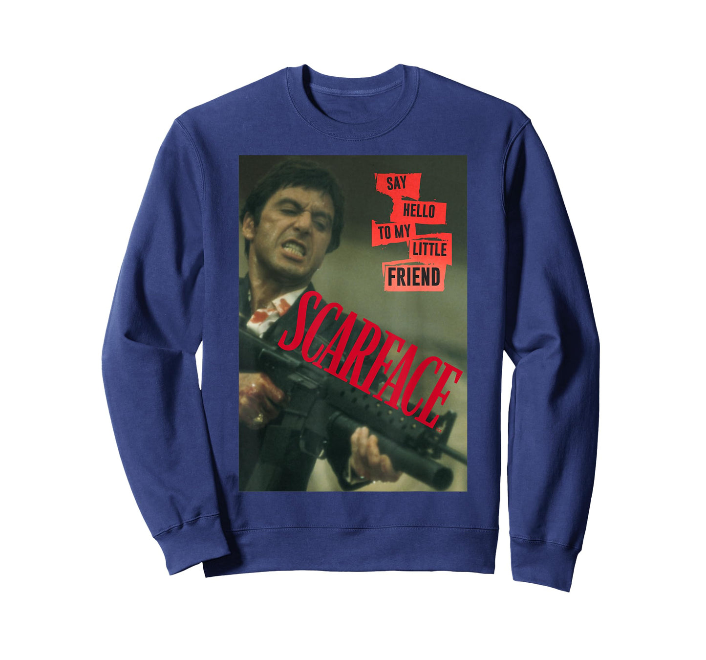 Scarface Say Hello to My Little Friend Photo T-Shirt