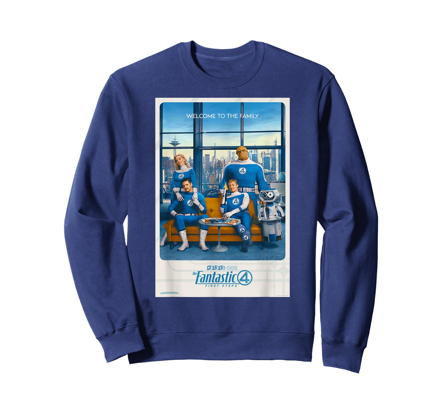 Marvel The Fantastic Four: First Steps Welcome to The Family T-Shirt