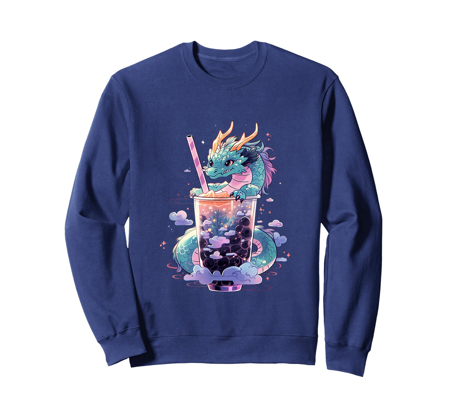 Dragon Boba Tea Bubble Tea Anime Kawaii T-Shirt