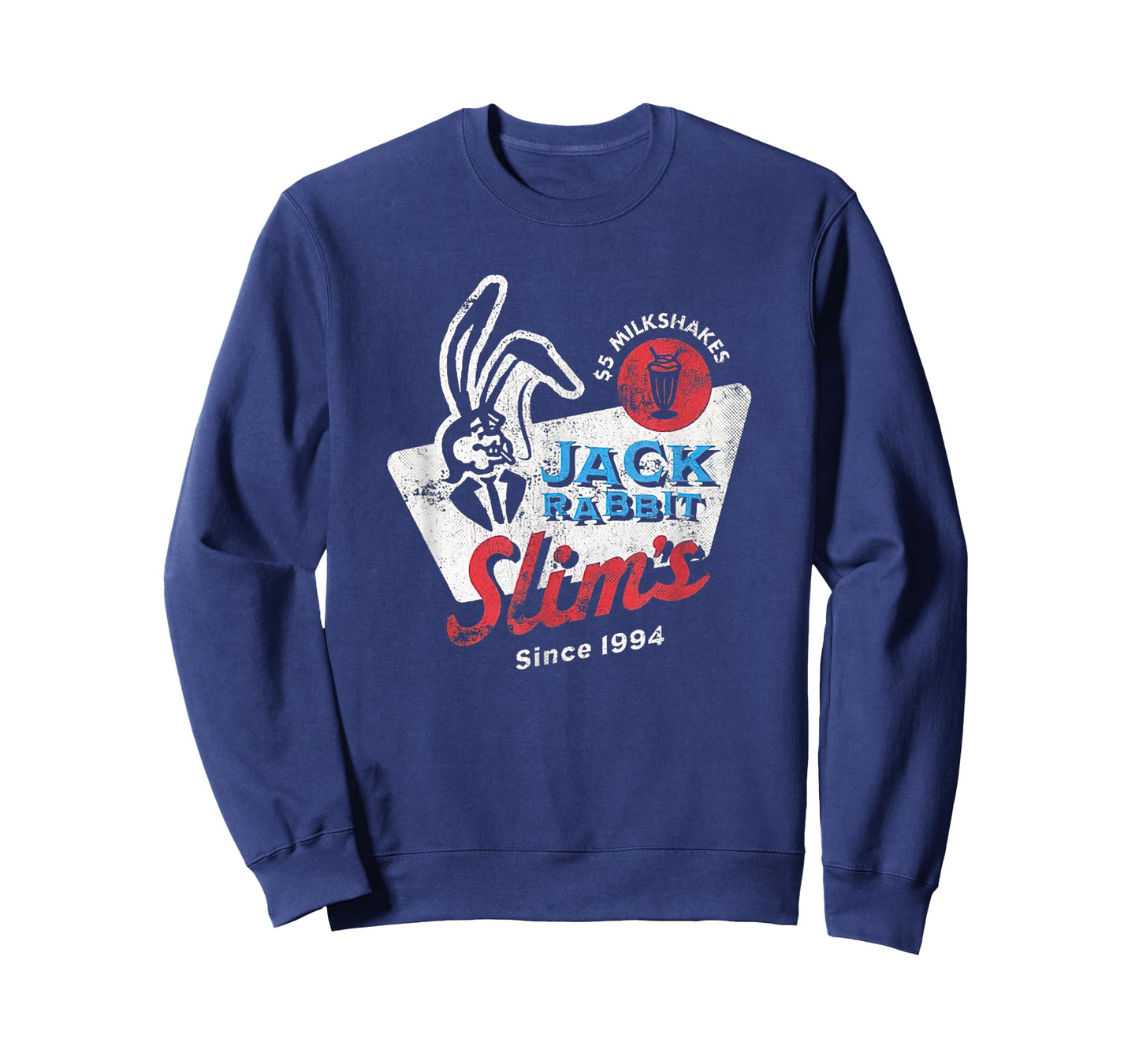 Rabbit Jack Slim's Pulp Milkshake Restaurant Retro Vintage T-Shirt