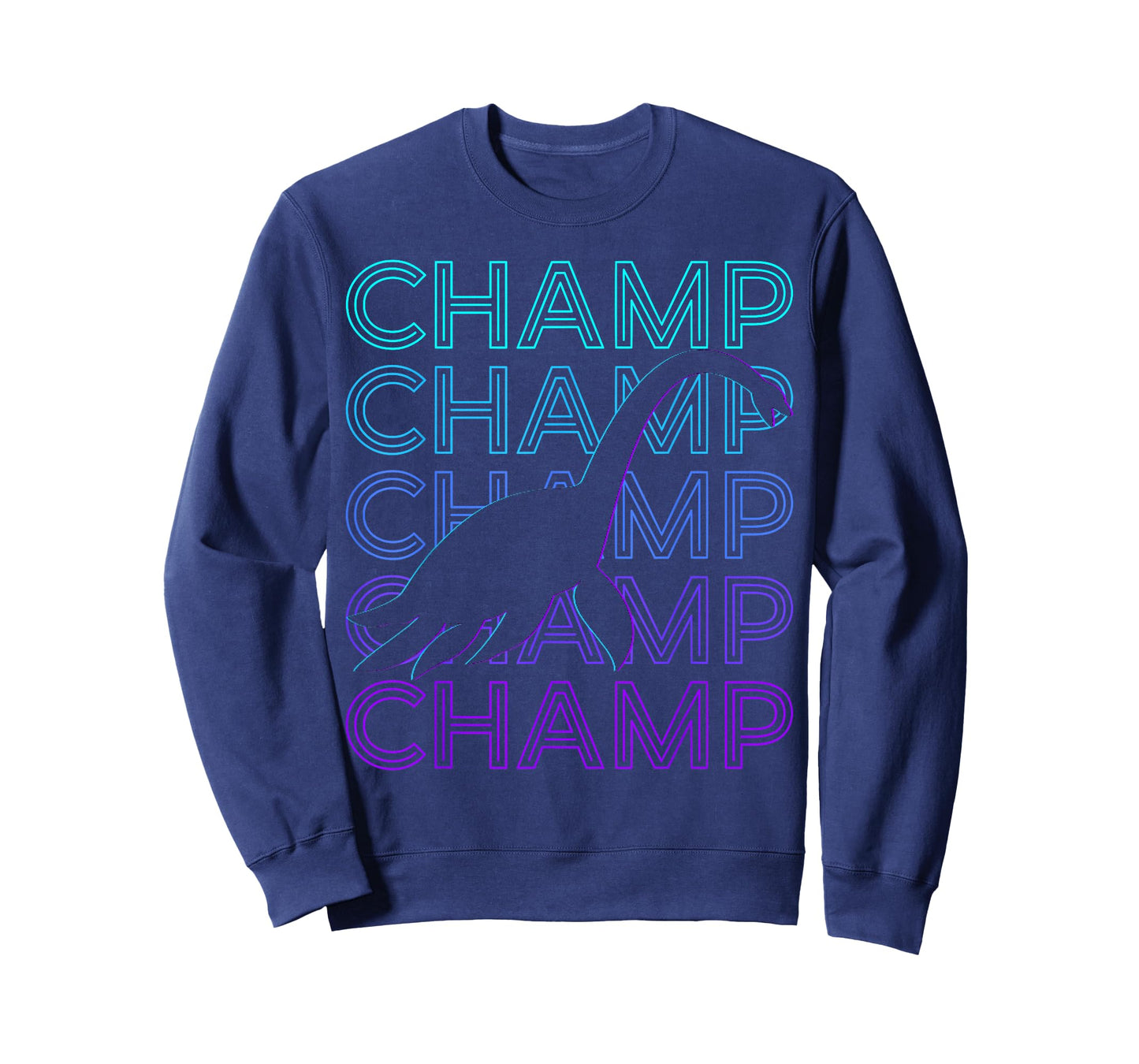 Champ Champy Lake Monster Retro T-Shirt