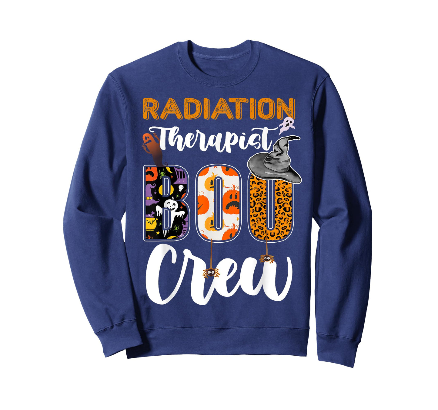 Radiation Therapist Boo Crew Ghost Therapy Halloween Match T-Shirt
