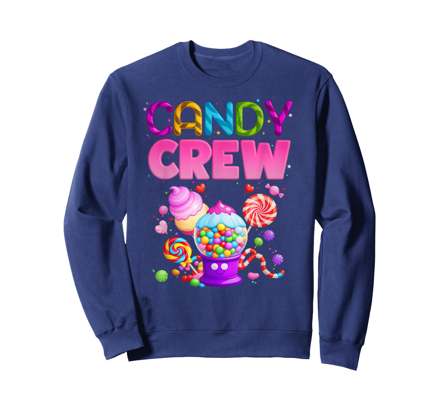 Candy Crew Fun Sweet Treats Colorful Kids Sweetie T-Shirt