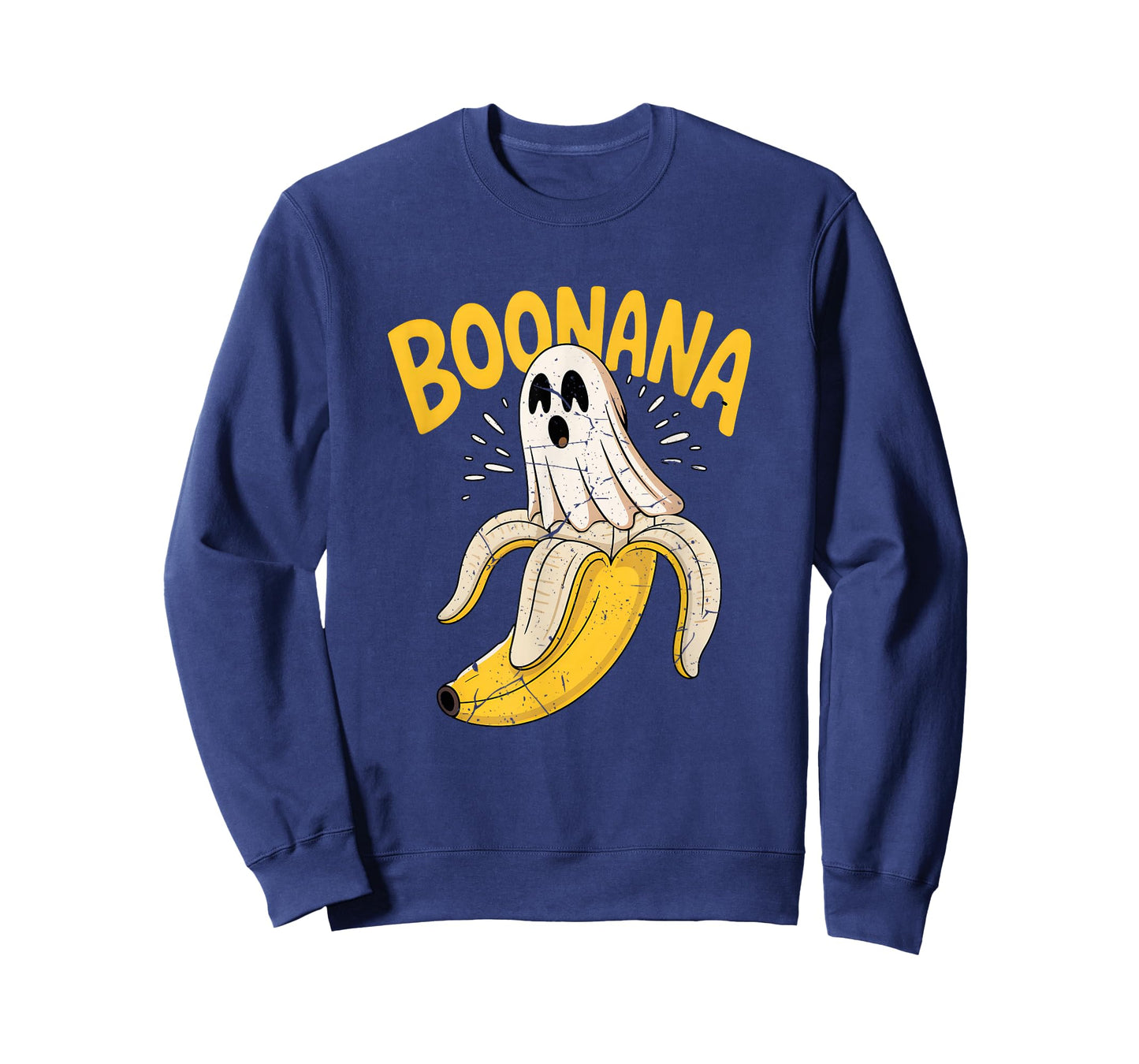 Boonana Banana Ghost Funny Halloween Shirt – Cute Spooky T-Shirt