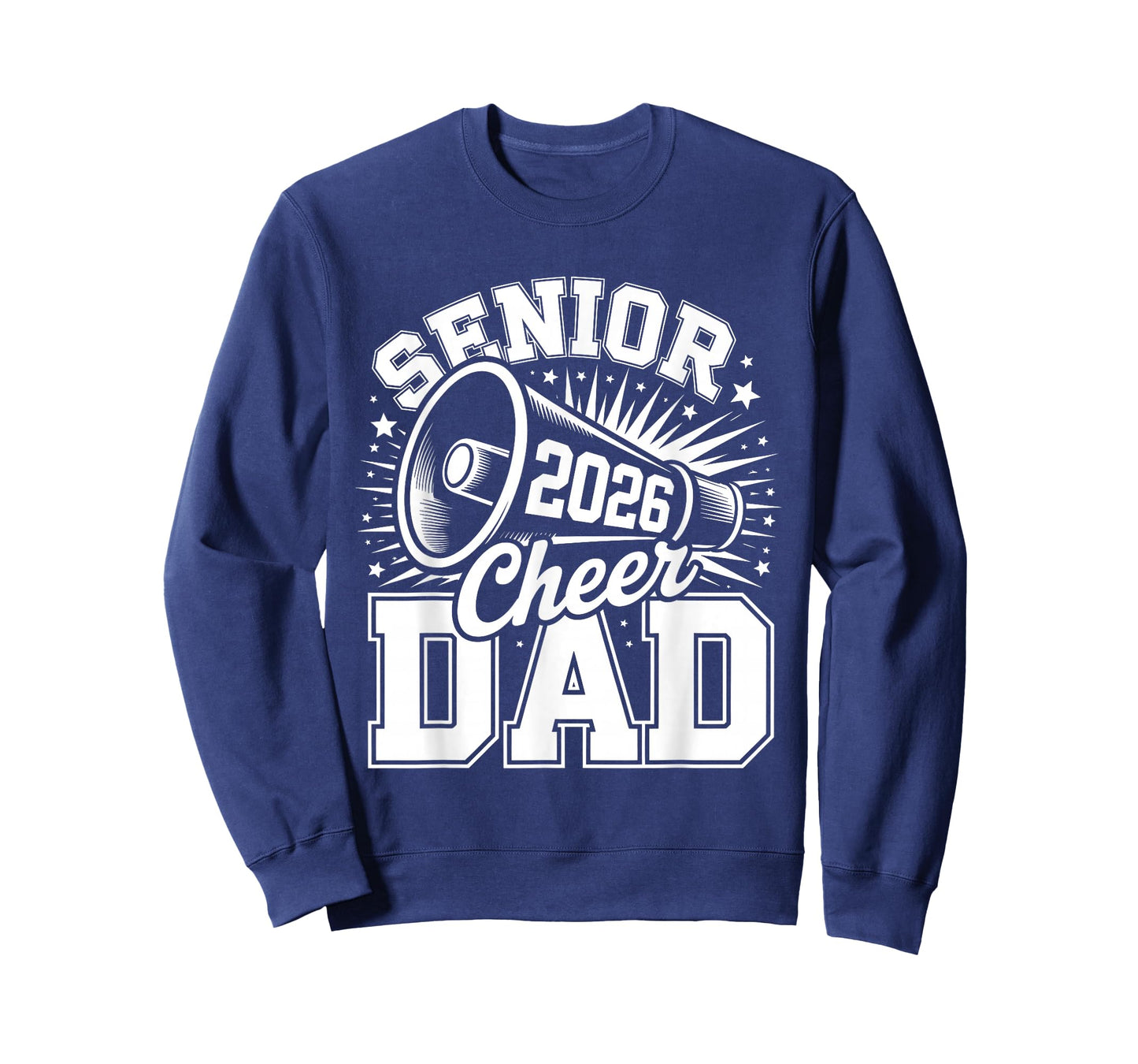 Senior Cheer Dad 2026 Proud Cheerleader Dad Class of 2026 T-Shirt