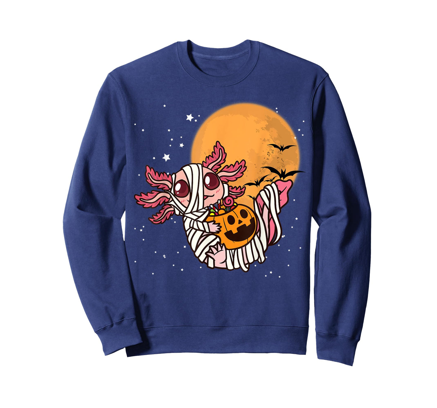 Cute Axolotl Halloween Mummy Axolotl T-Shirt