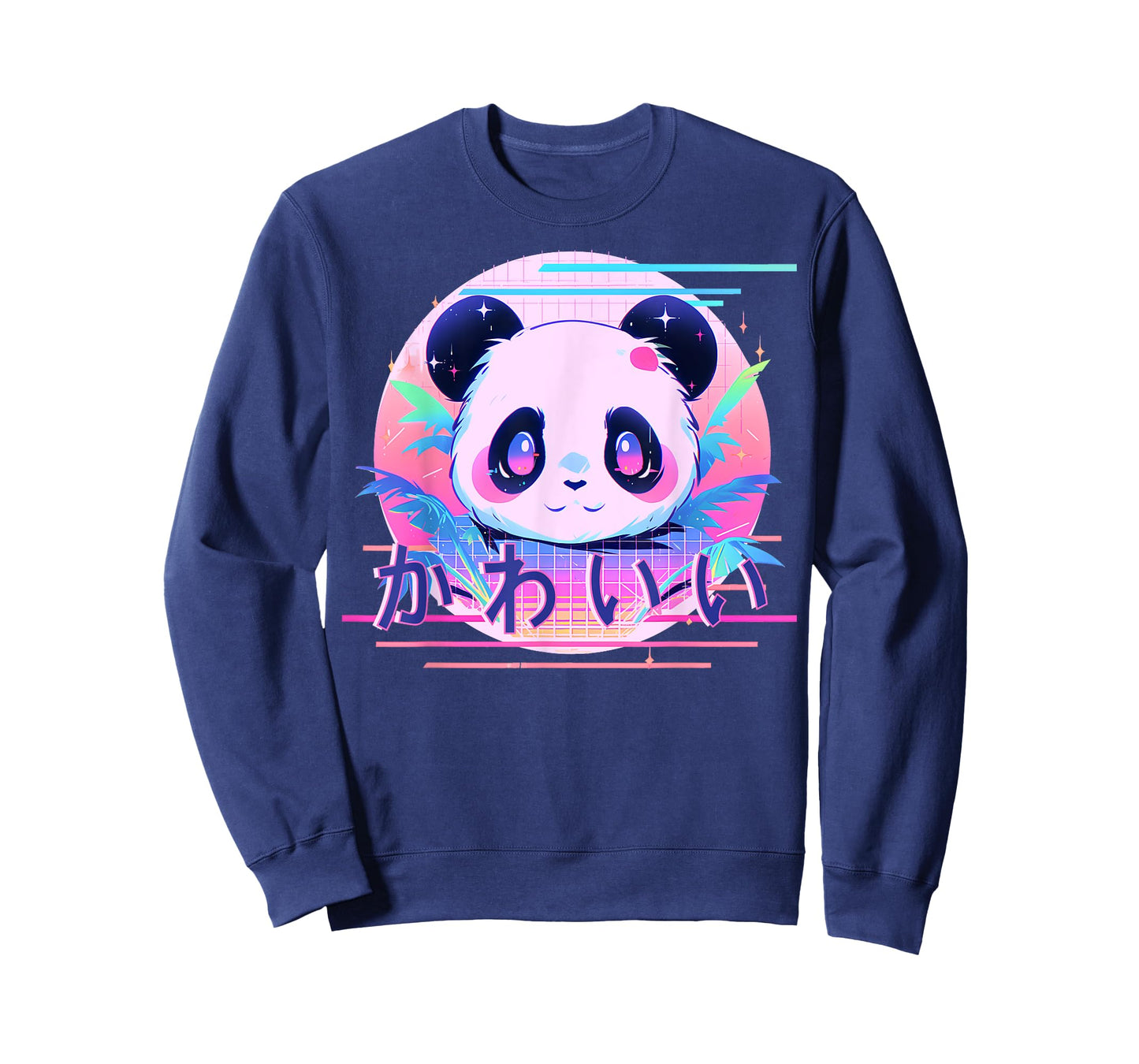 Kawaii Panda 80s Retro Cute Japanese Vaporwave Aesthetic T-Shirt