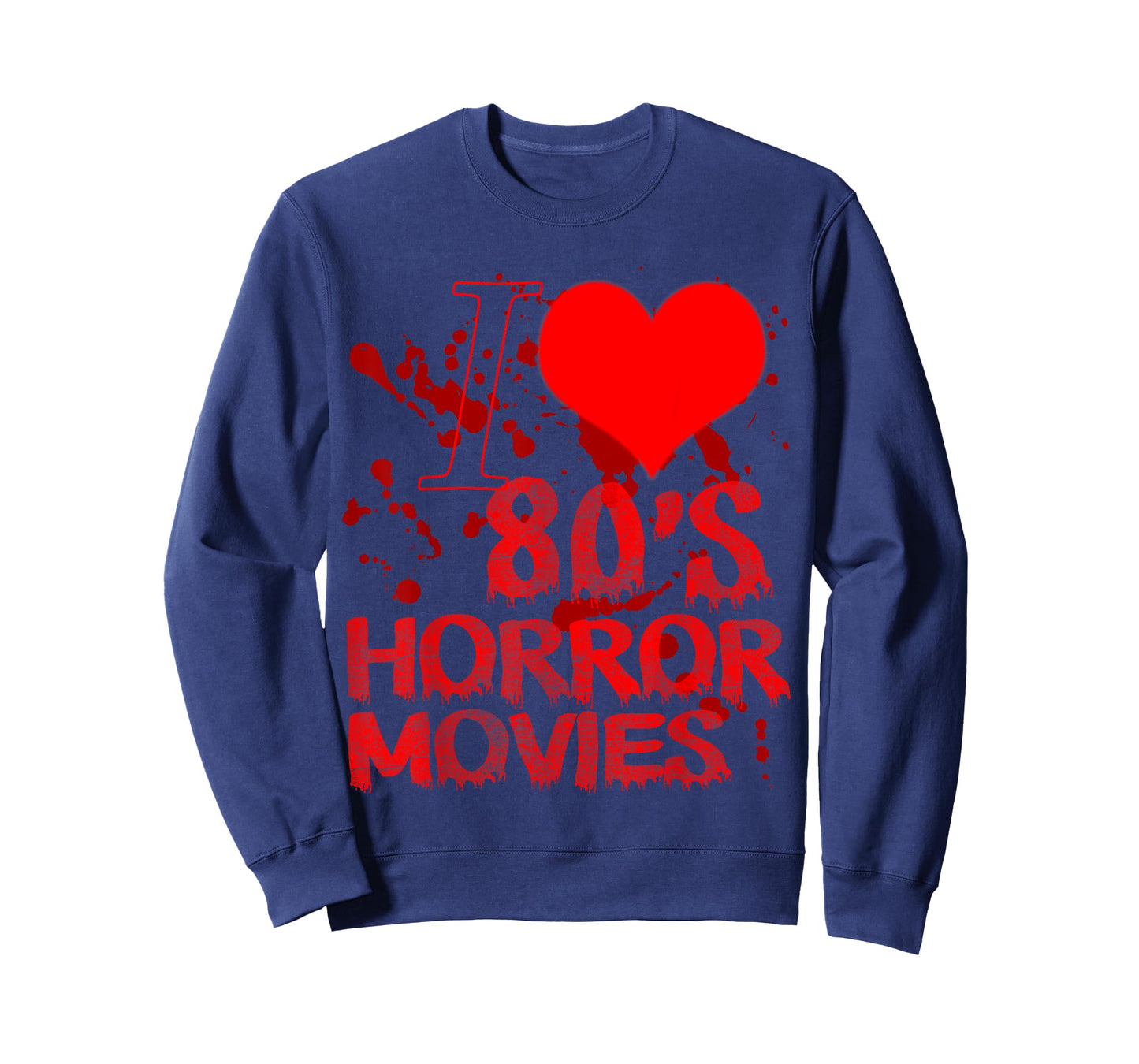 I love 80s Horror Movies Tshirt - 80s horror movie T-Shirt
