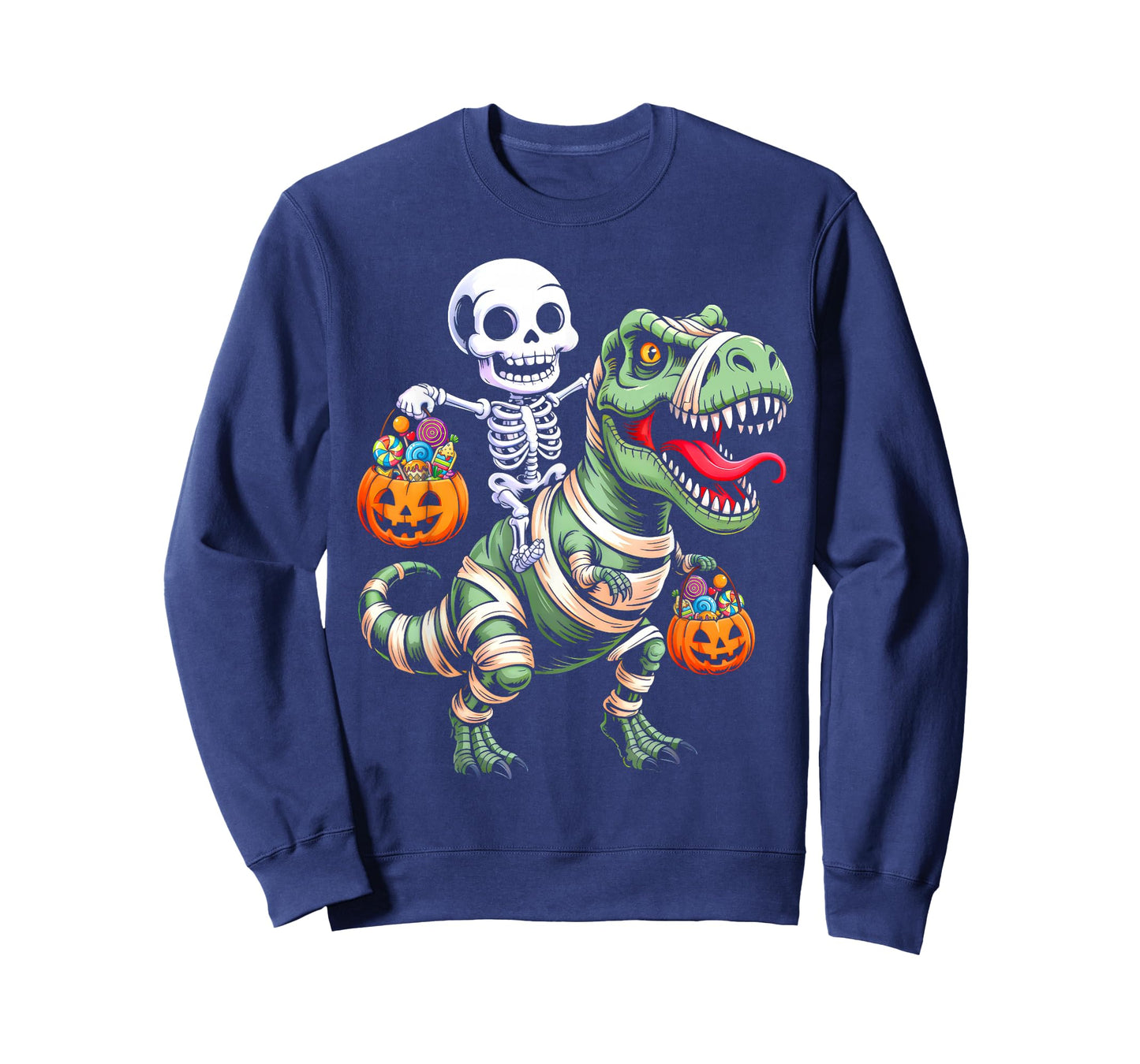 Toddler Boy Halloween Shirt Kids Skeleton Dinosaur Halloween T-Shirt
