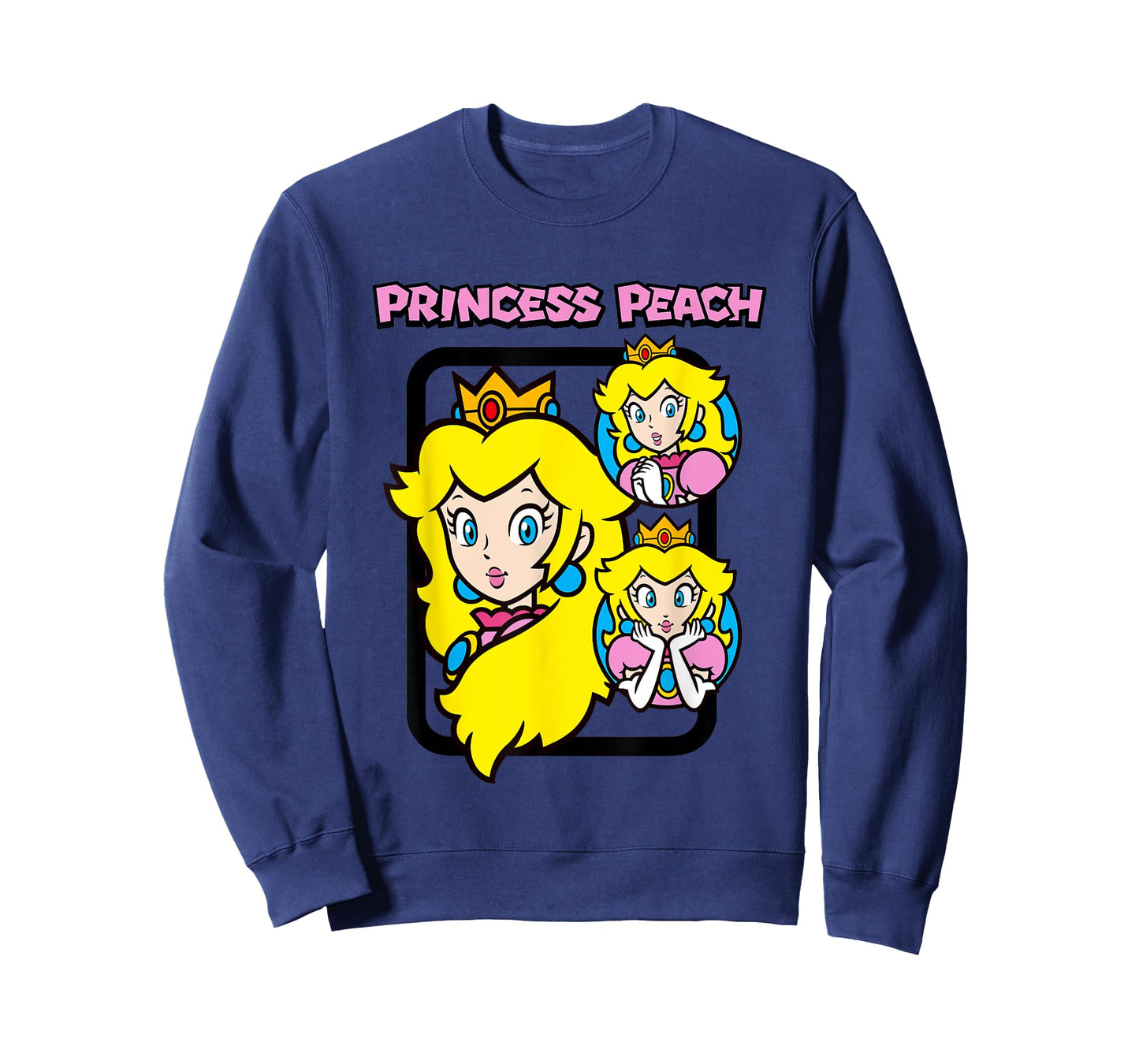 Super Mario Bros Princess Peach Power Up Vintage T-Shirt
