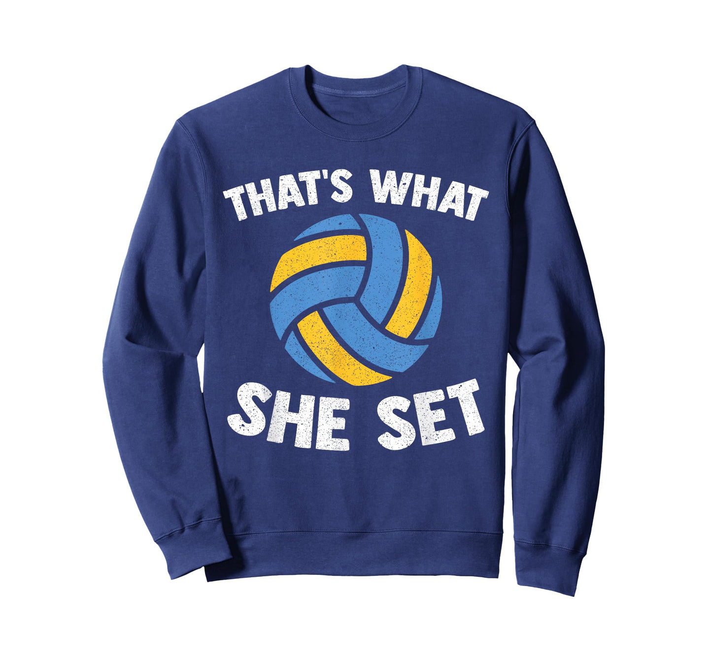 That's What She Set - Funny Beach Volleyball T-Shirt