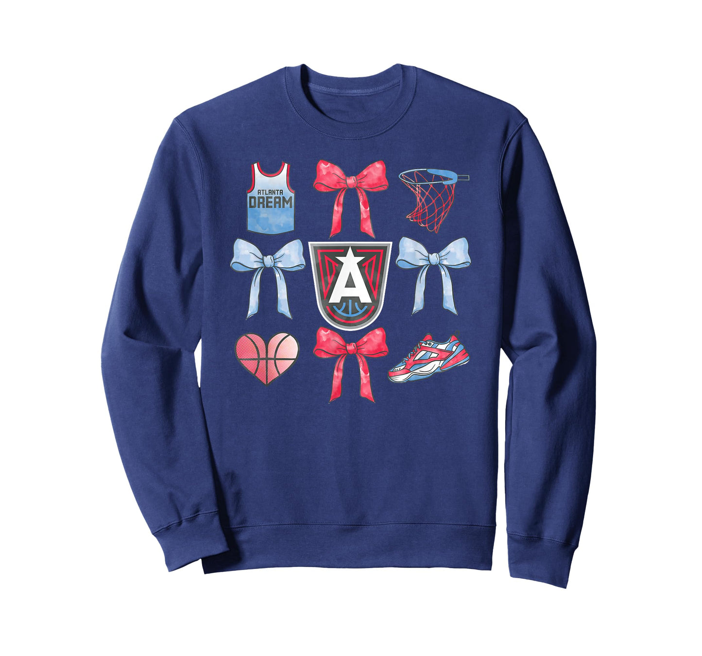 WNBA Atlanta Dream Bow Grid T-Shirt